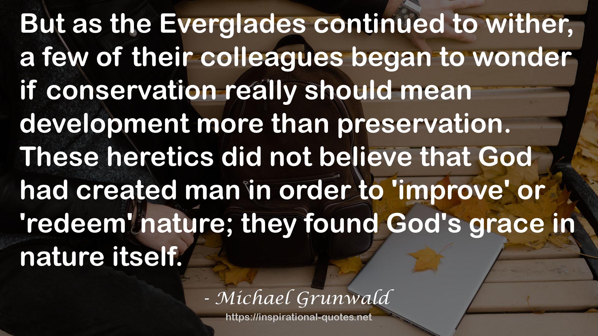 Michael Grunwald QUOTES