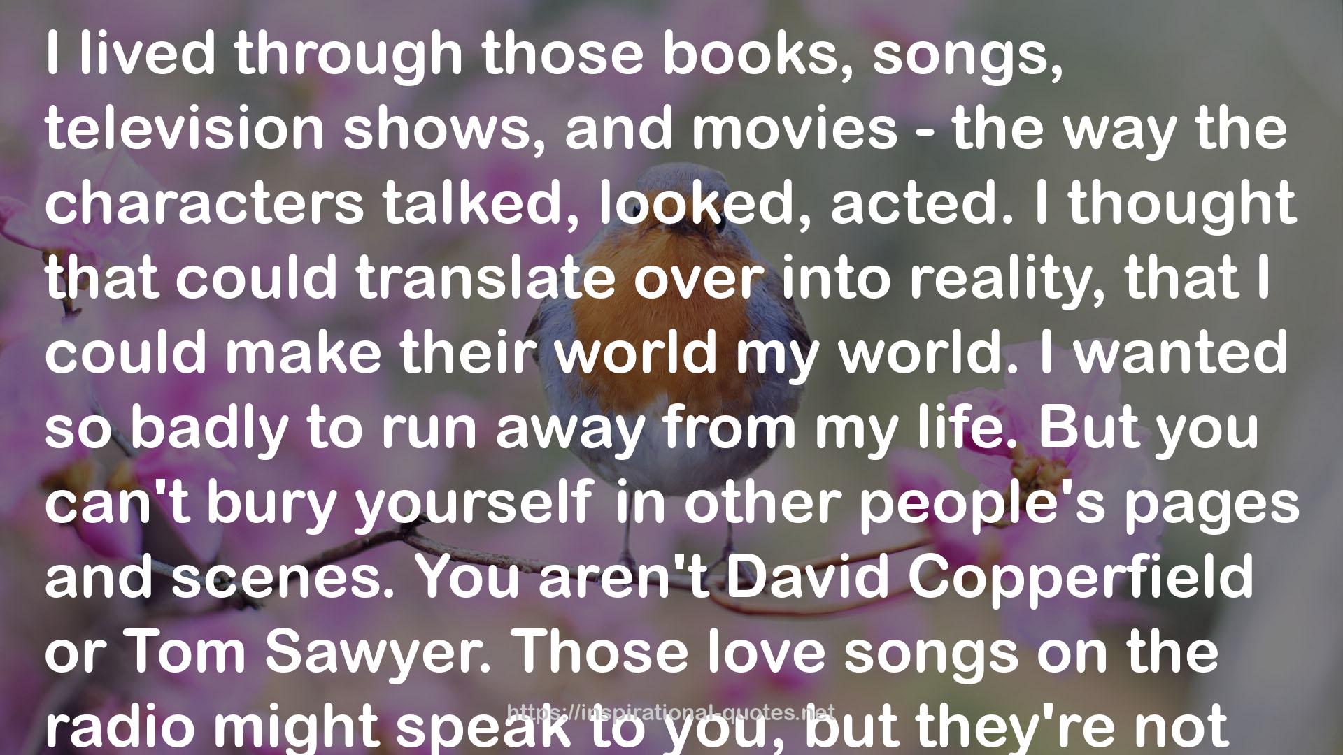 Searching for John Hughes: Or Everything I Thought I Needed to Know about Life I Learned from Watching '80s Movies QUOTES