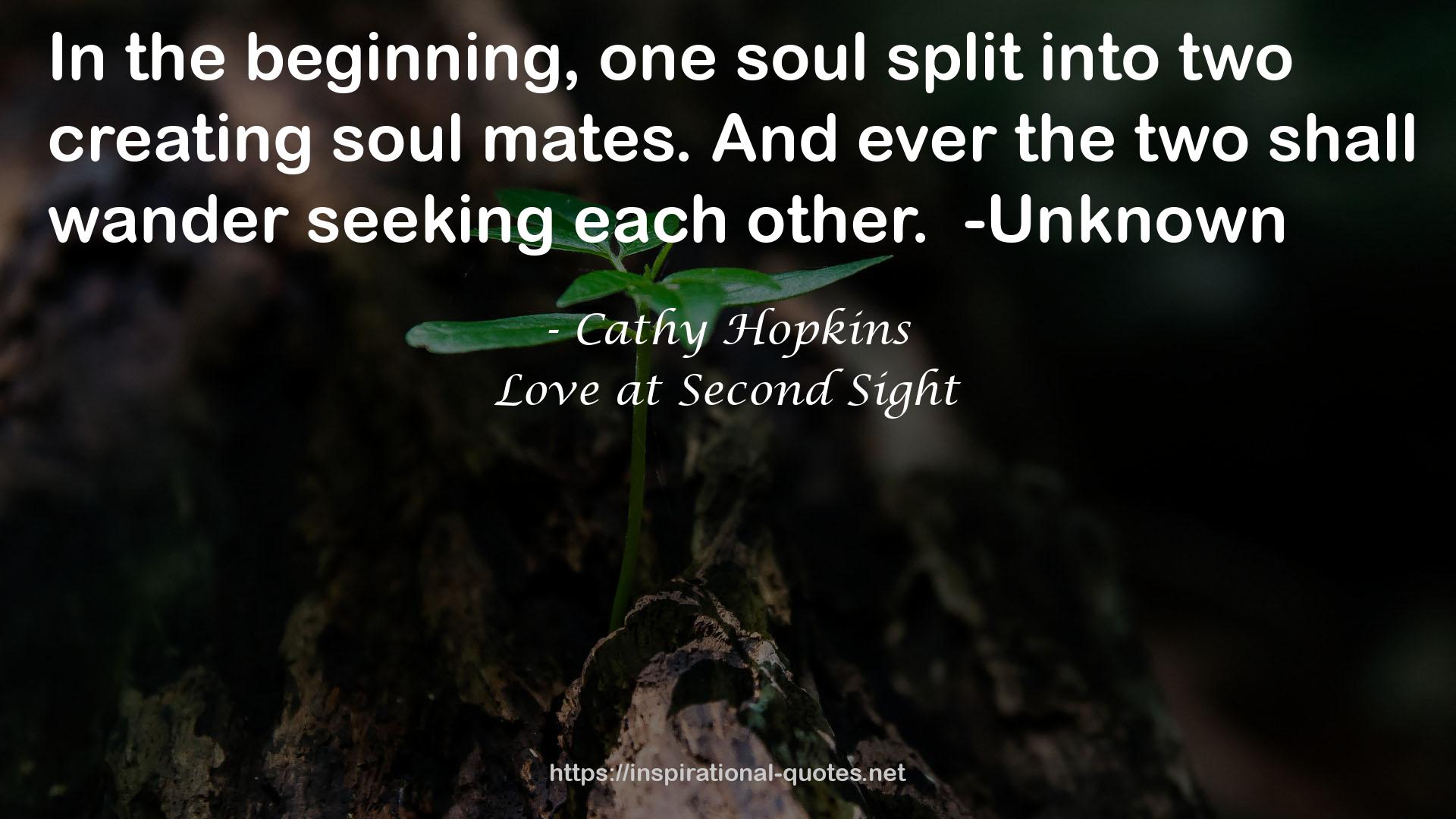 Love at Second Sight QUOTES