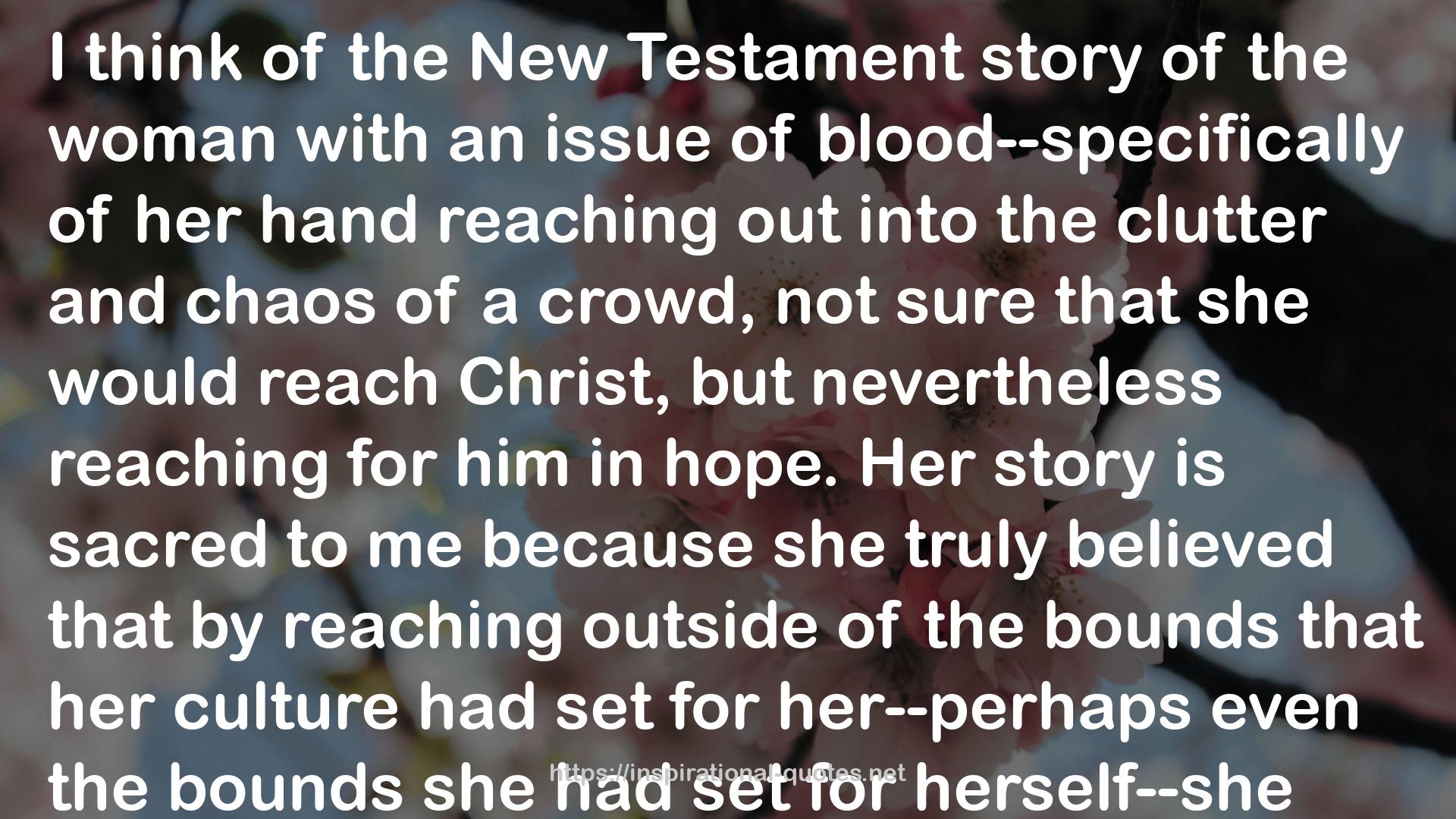 New Testament  QUOTES