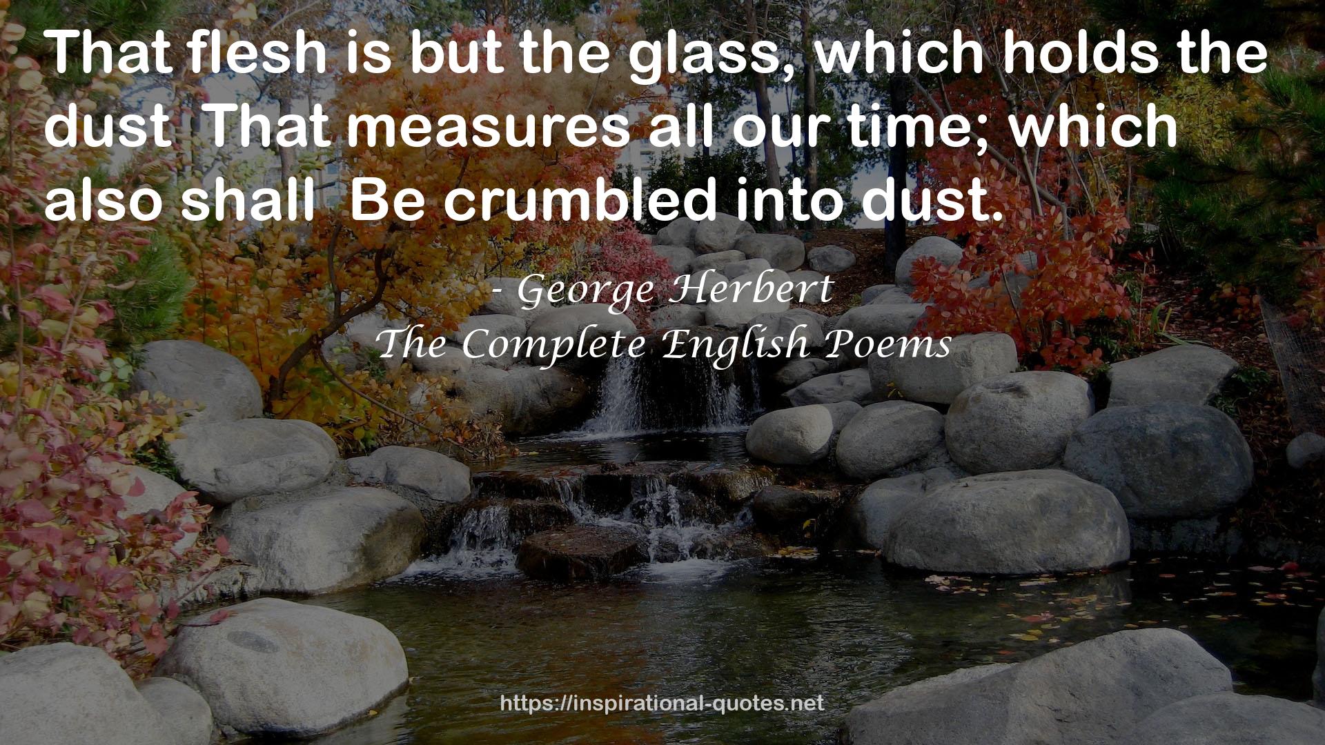 The Complete English Poems QUOTES