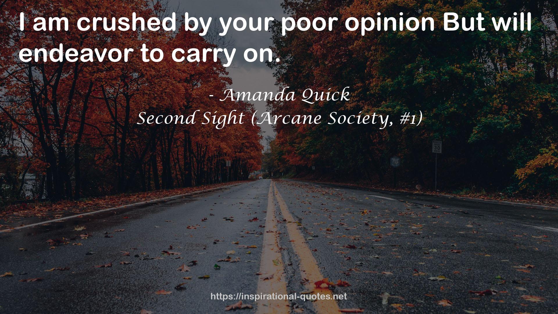 Second Sight (Arcane Society, #1) QUOTES