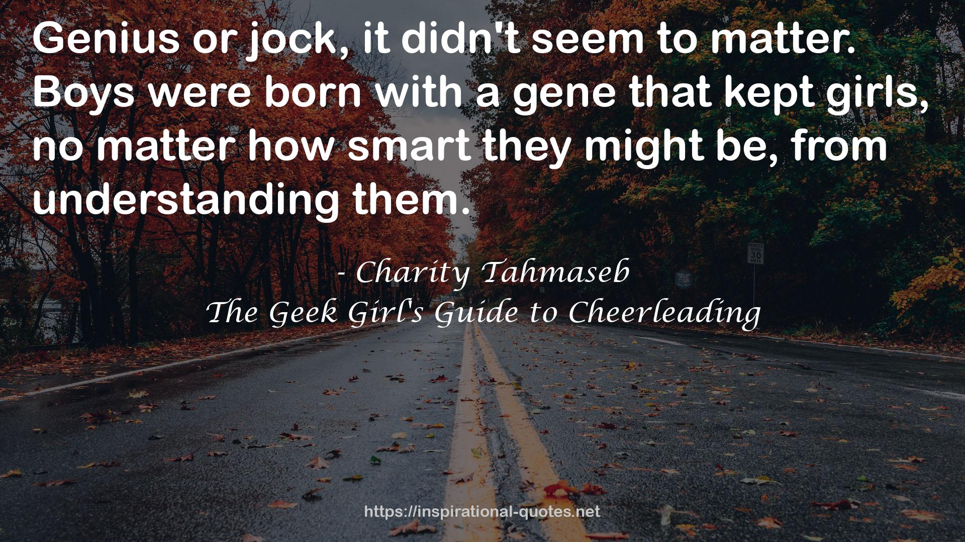 The Geek Girl's Guide to Cheerleading QUOTES