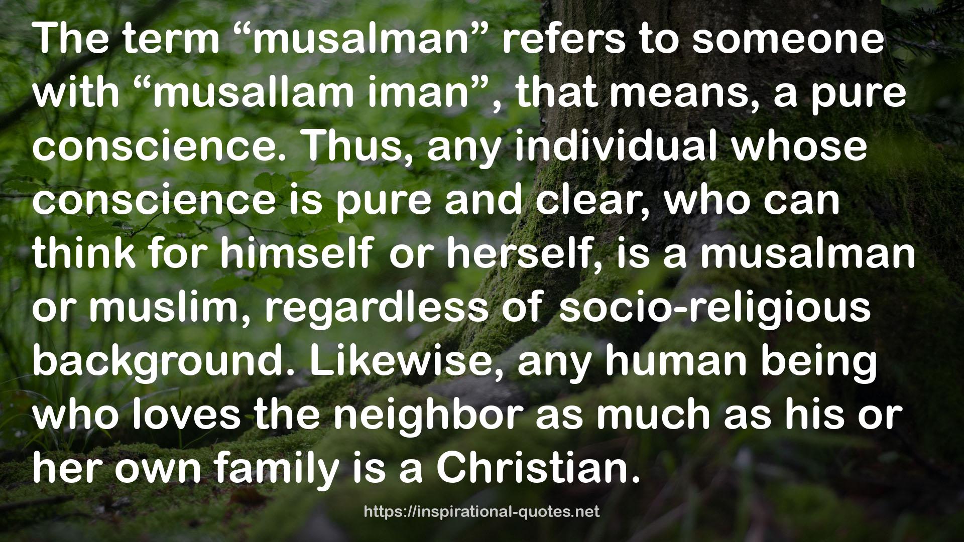 musalman  QUOTES