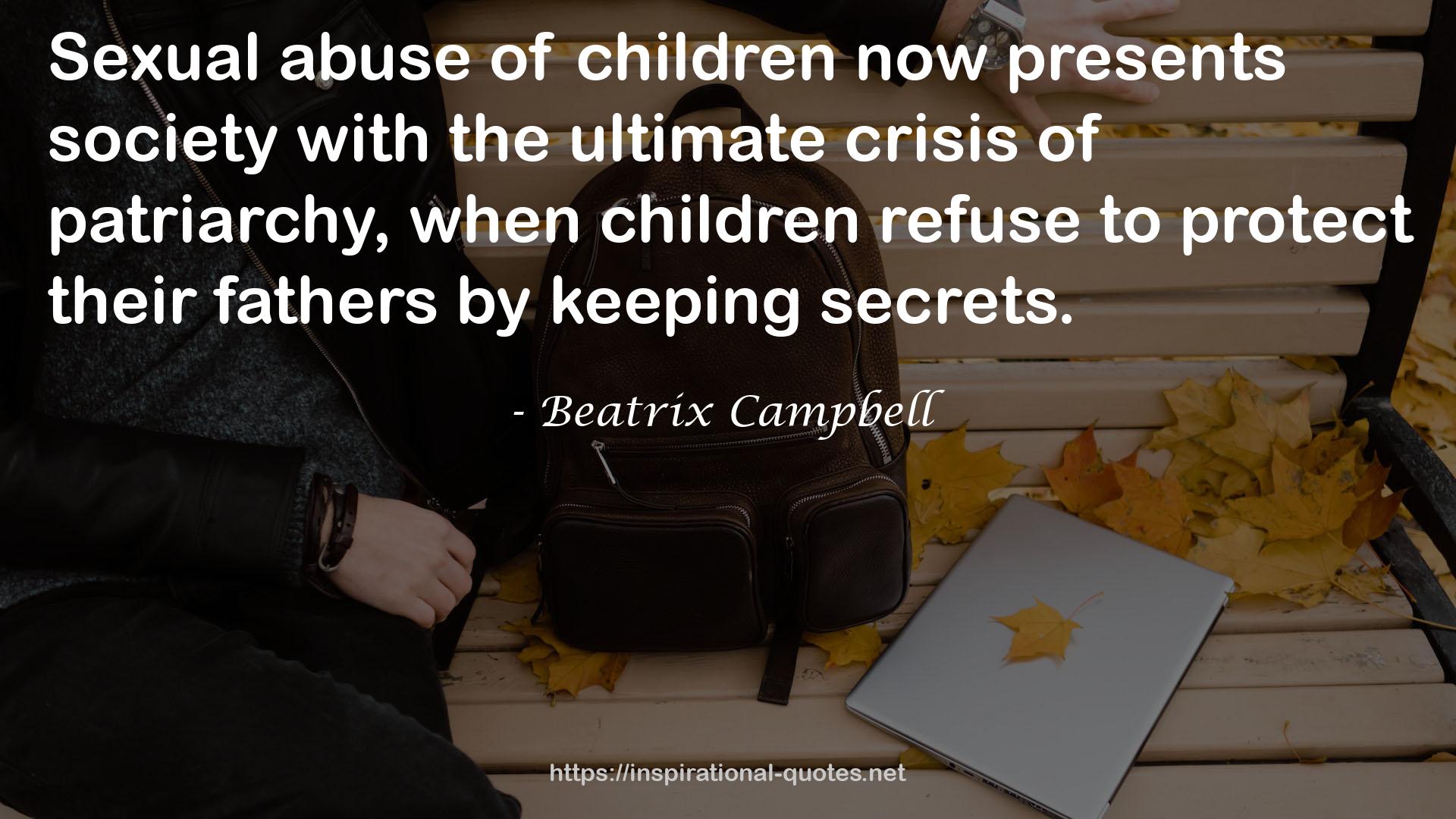 Beatrix Campbell QUOTES