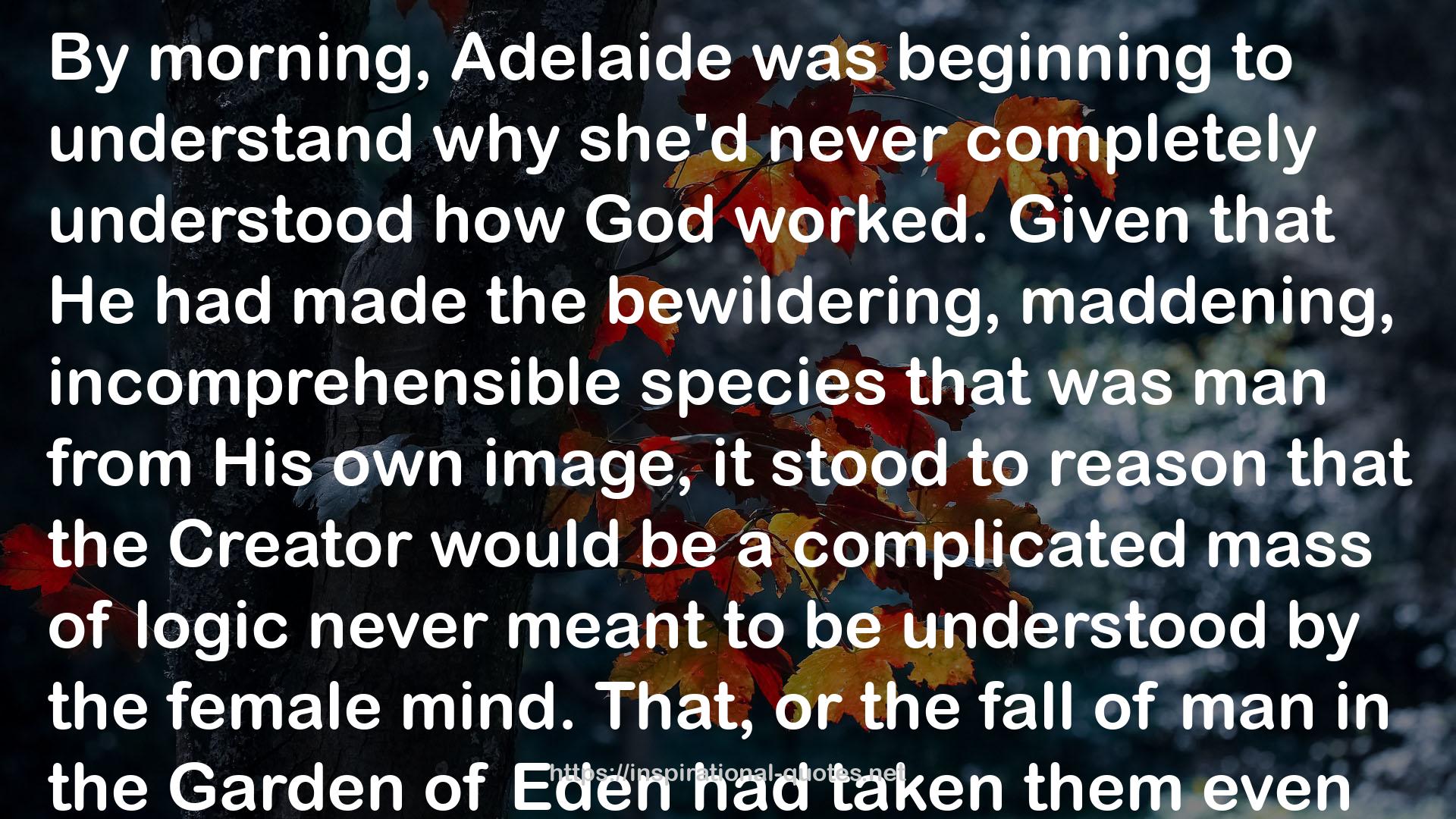 Adelaide  QUOTES