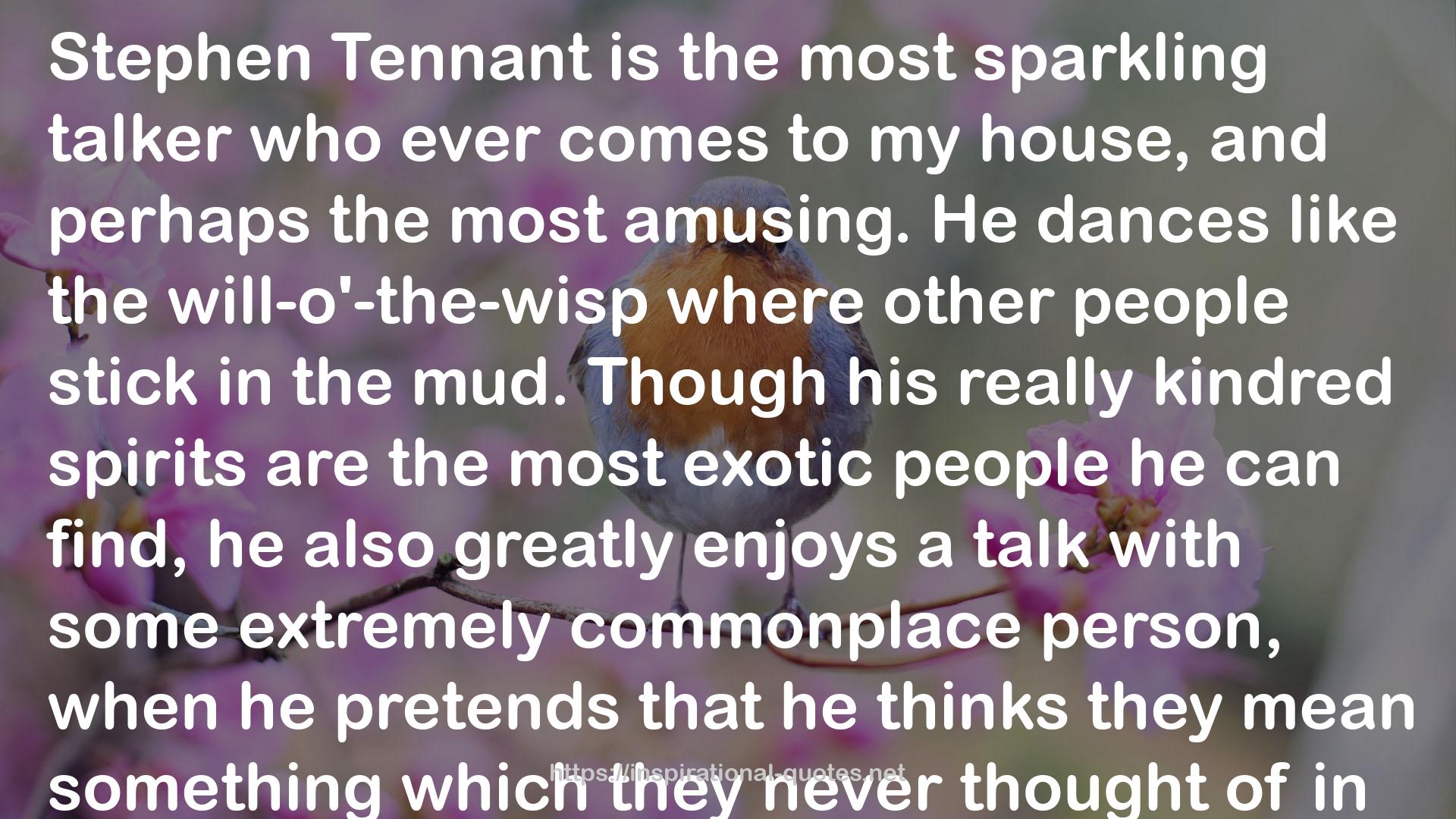 Tennant  QUOTES