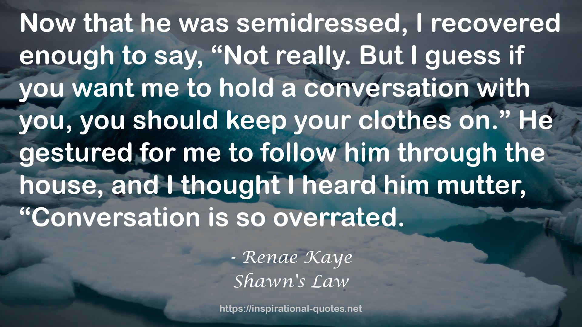 Shawn's Law QUOTES