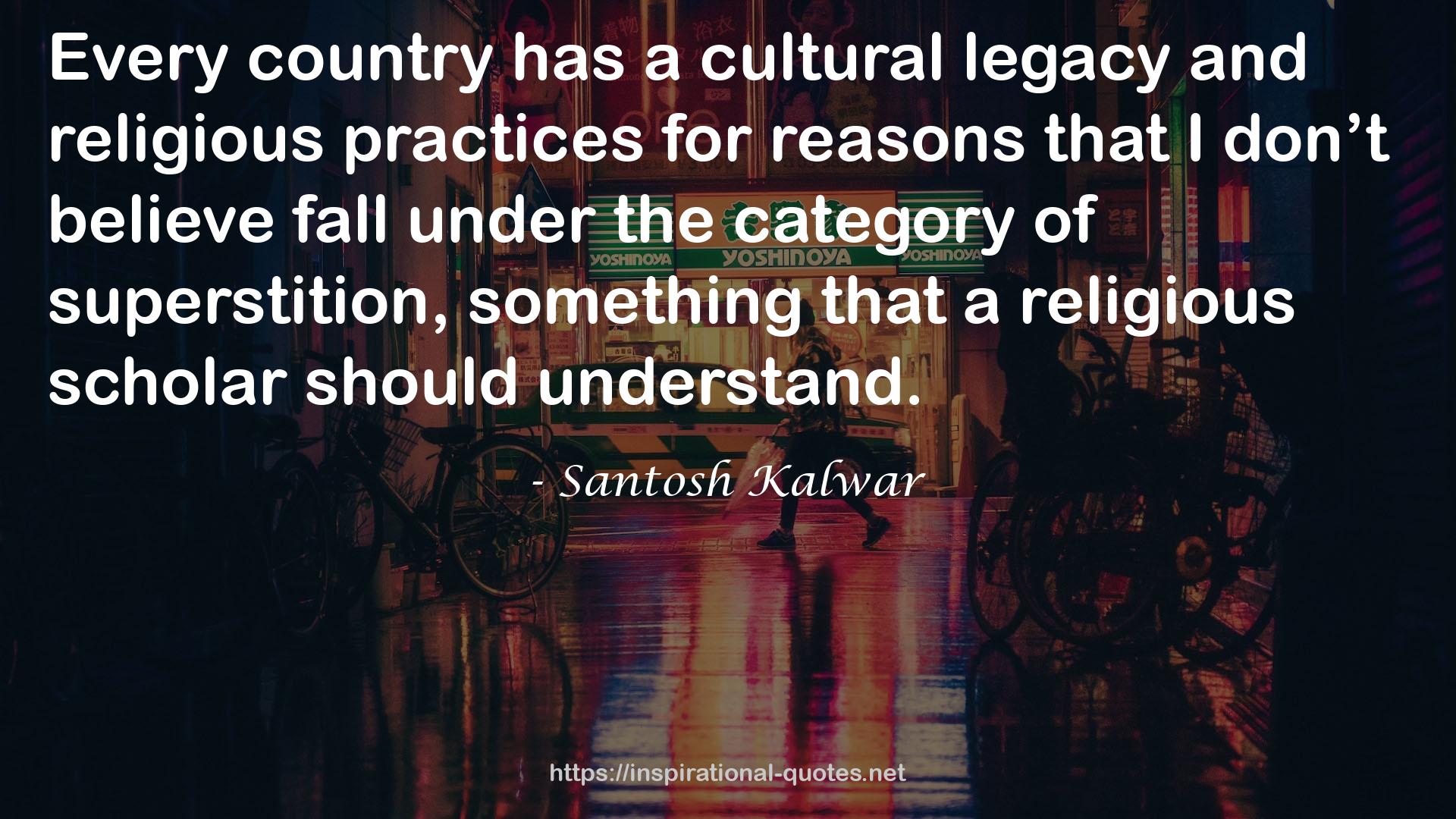 a cultural legacy  QUOTES