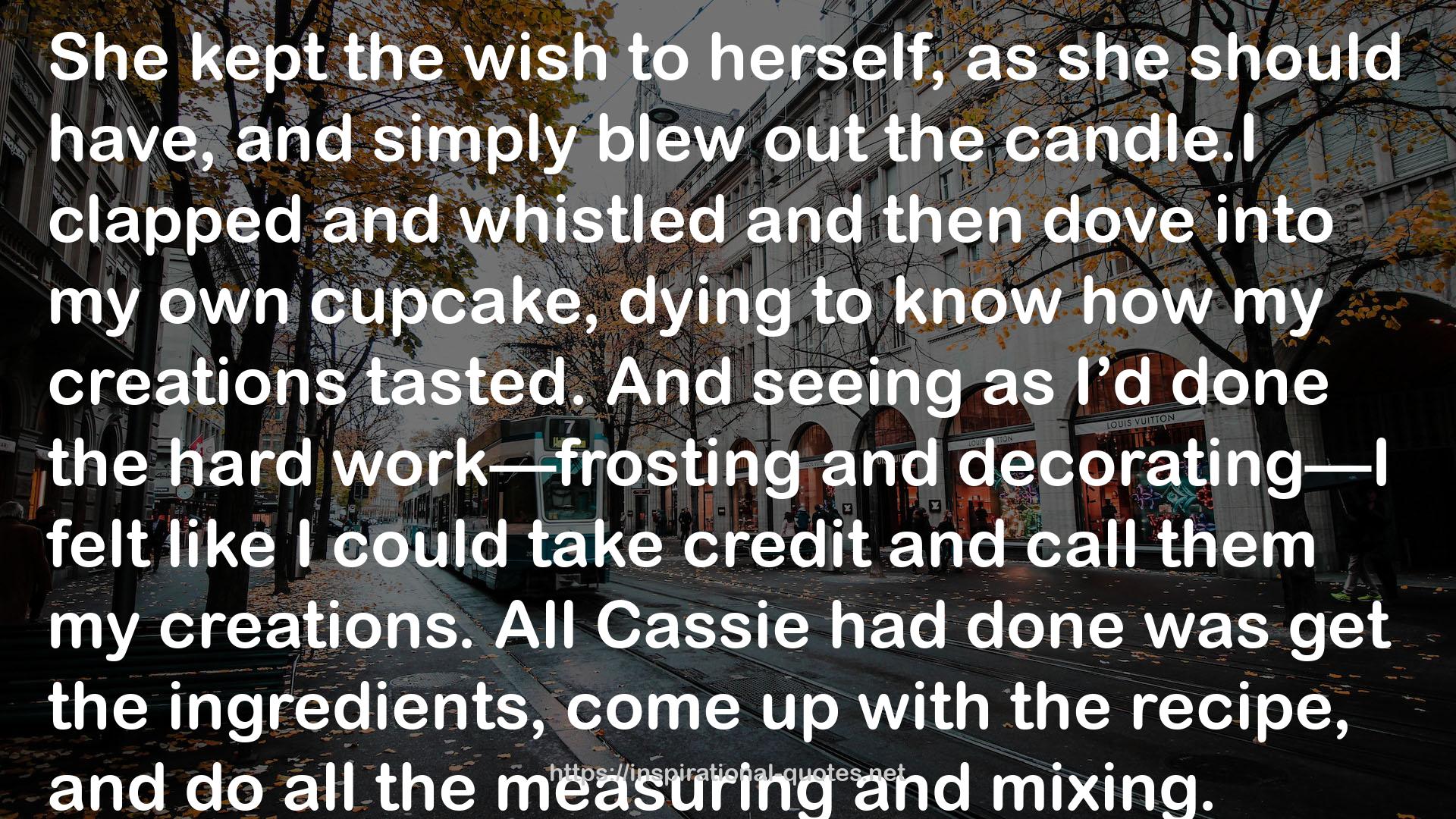 All Cassie  QUOTES