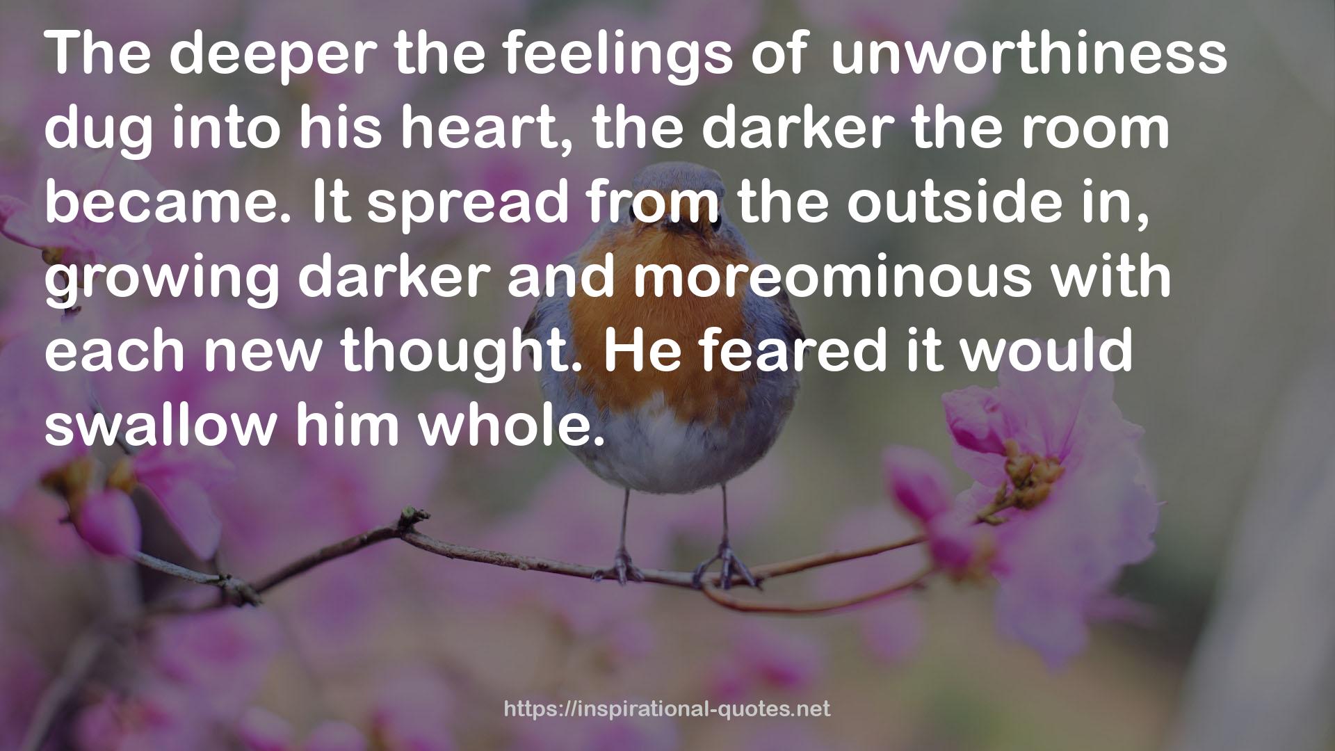 unworthiness  QUOTES