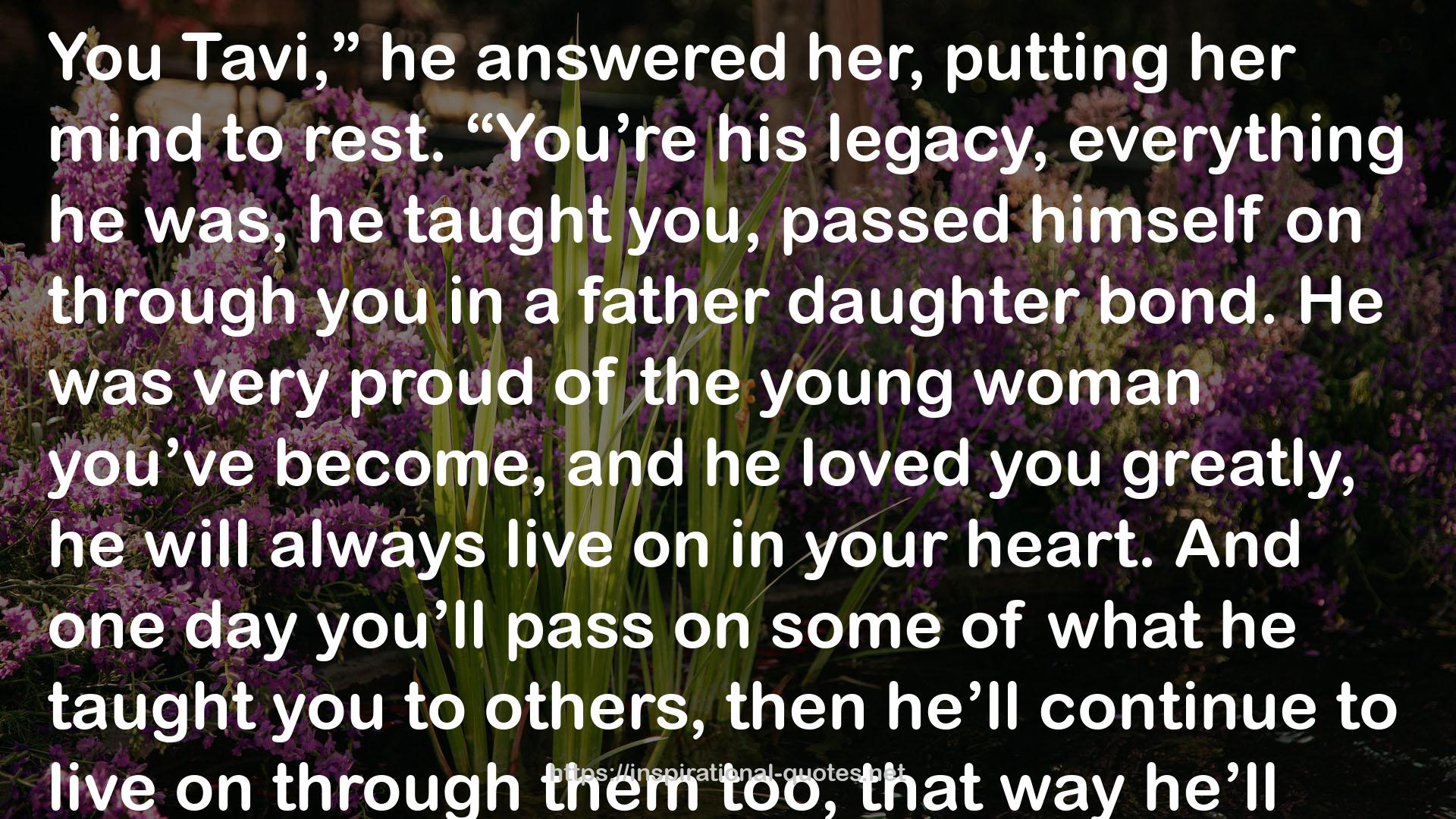 the young woman  QUOTES