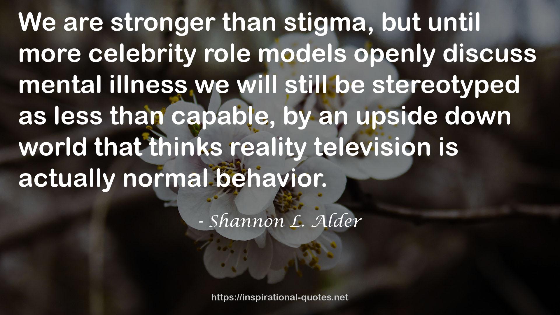 reality television  QUOTES