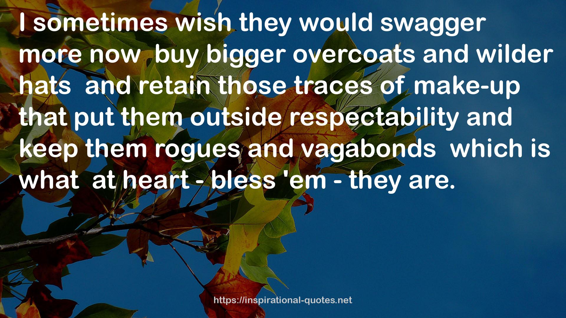 overcoats  QUOTES