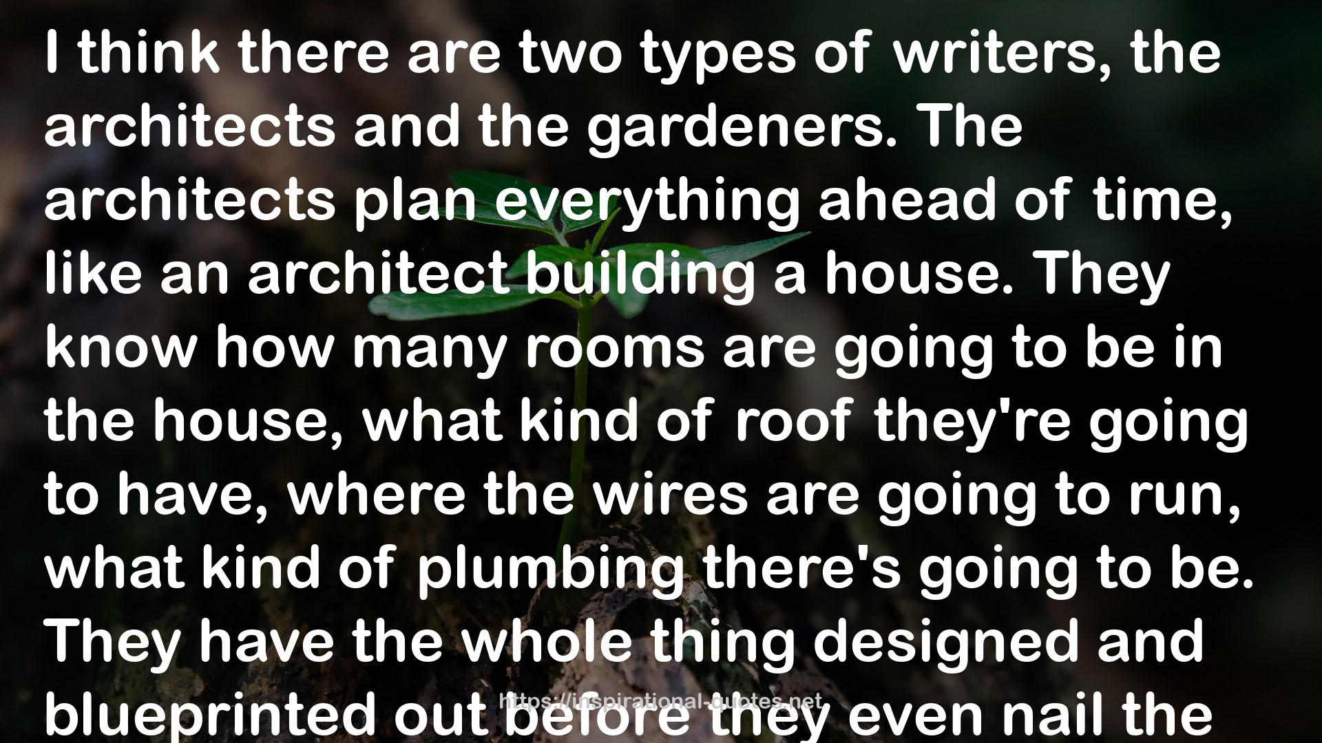an architect  QUOTES