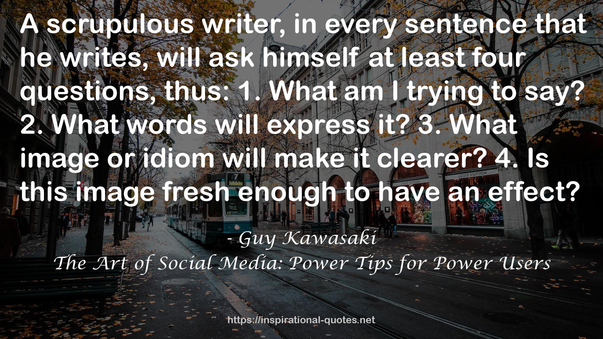 The Art of Social Media: Power Tips for Power Users QUOTES