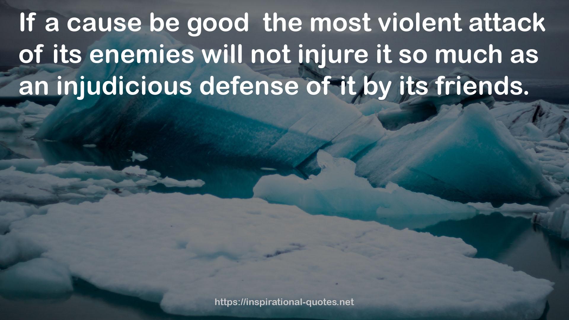 the most violent attack  QUOTES