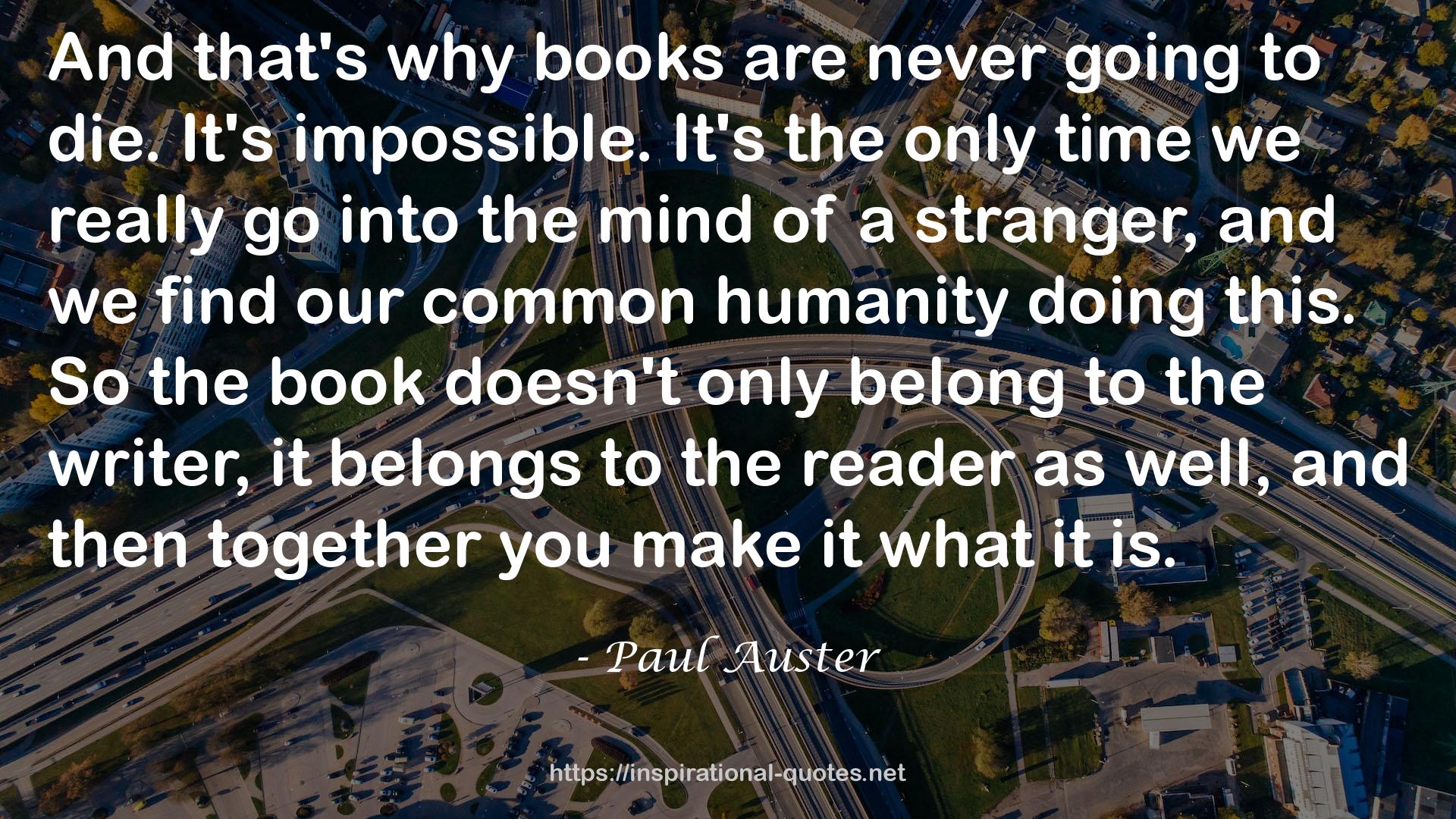 Paul Auster QUOTES