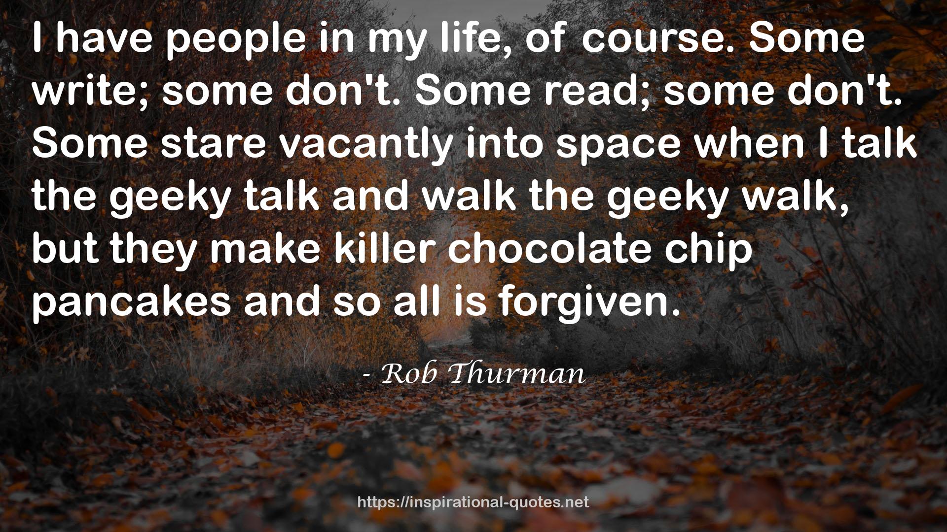 Rob Thurman QUOTES