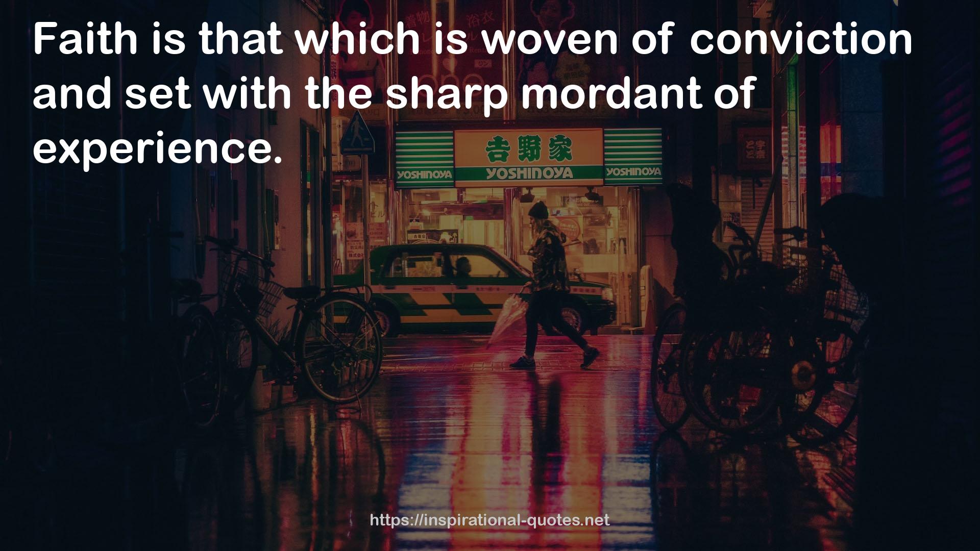 the sharp mordant  QUOTES