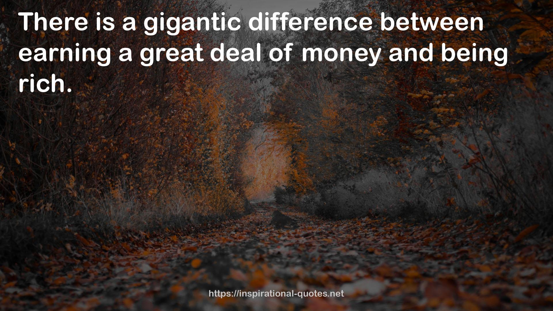 a gigantic difference  QUOTES