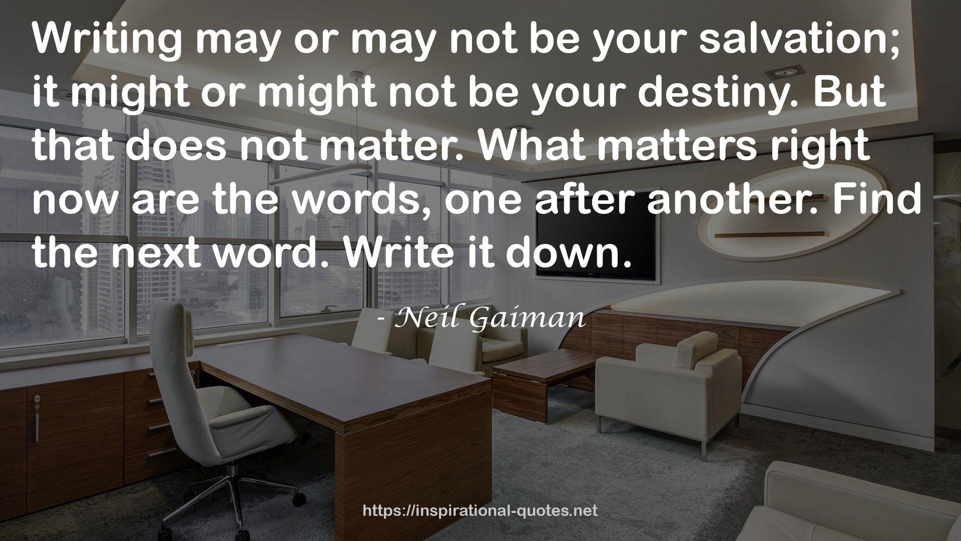 Neil Gaiman QUOTES