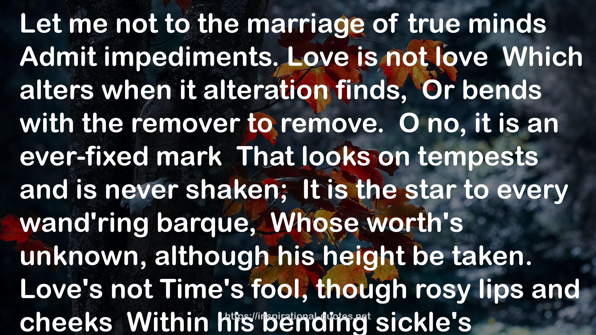the marriage  QUOTES