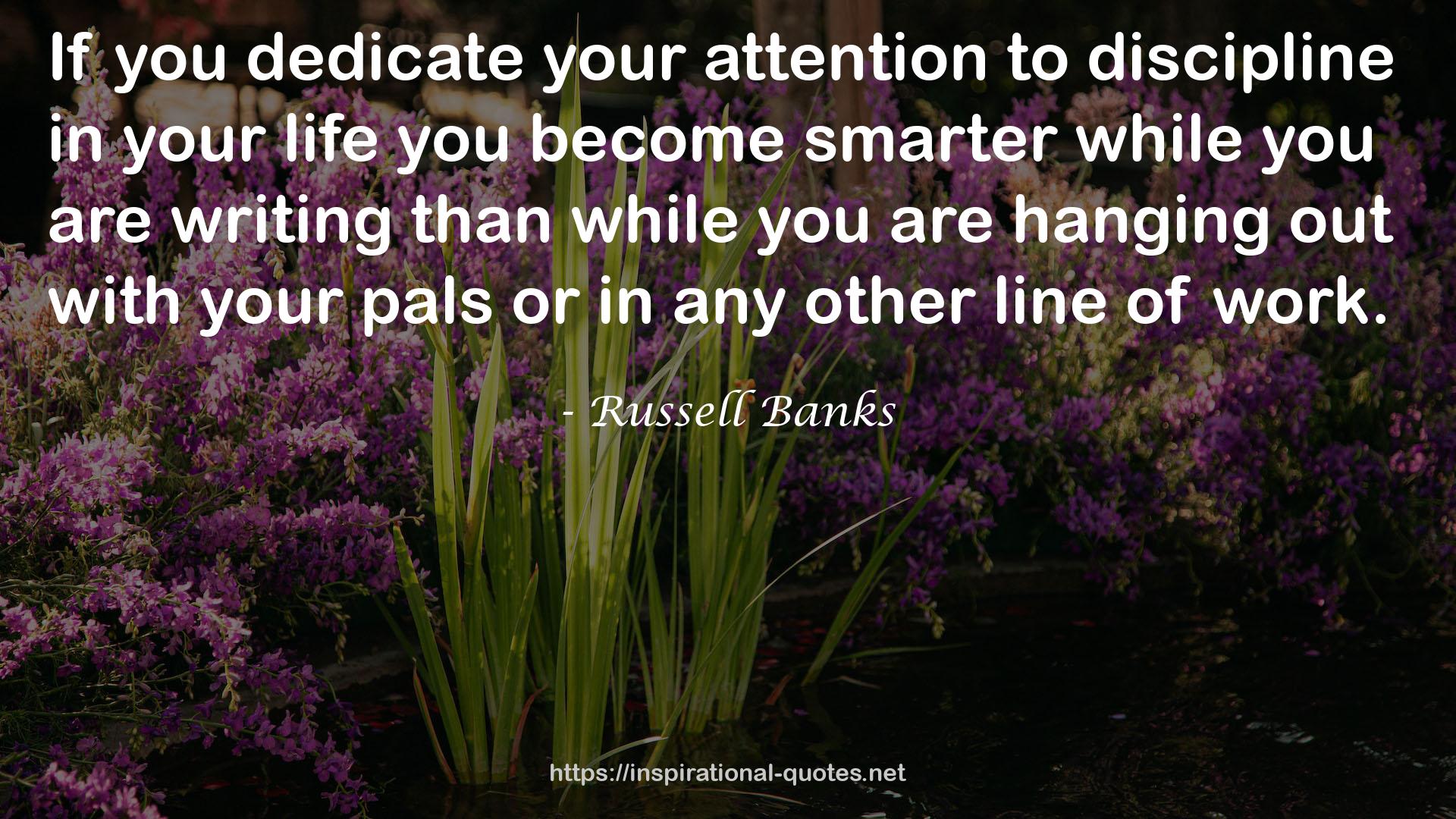 Russell Banks QUOTES