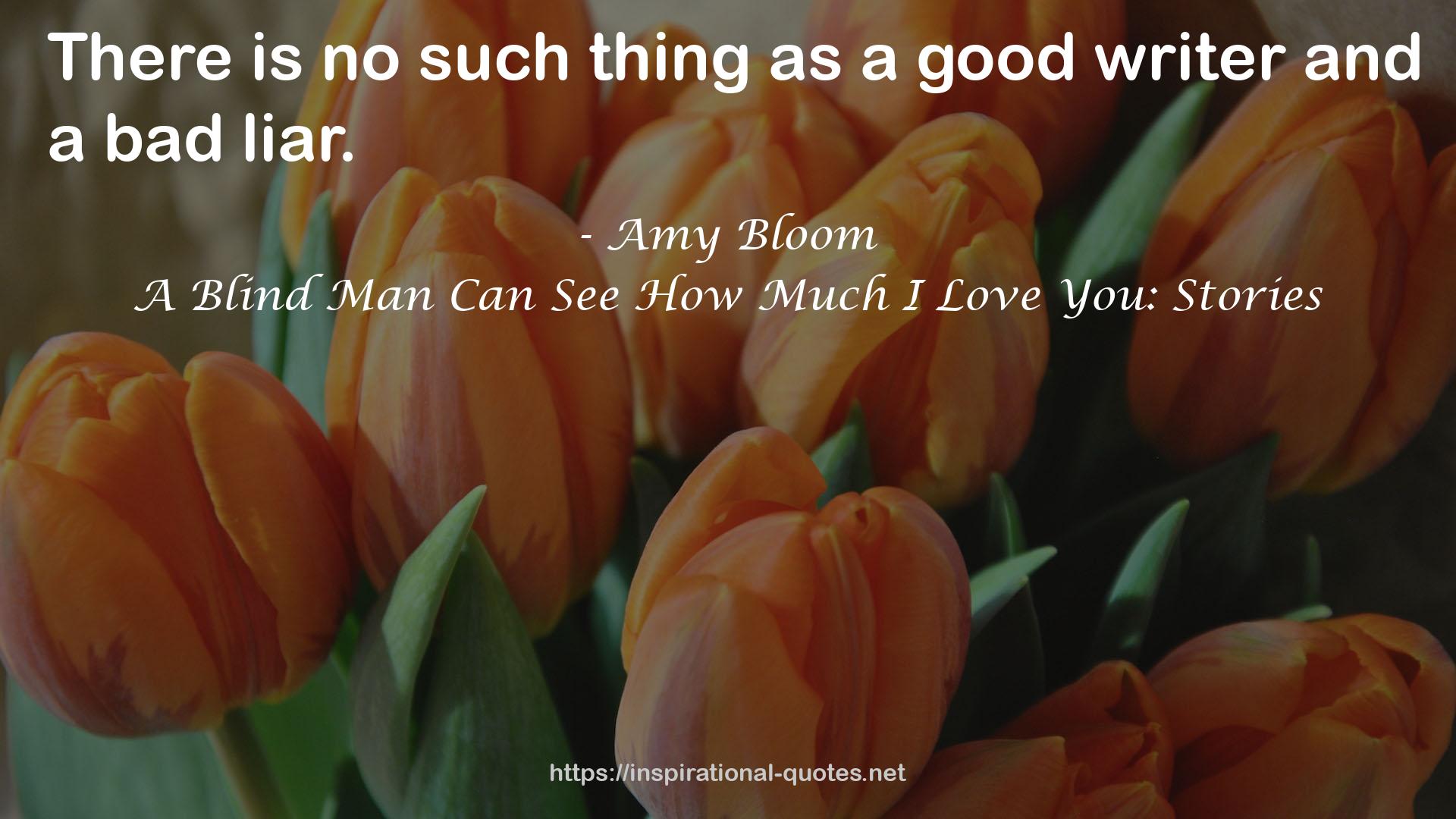 Amy Bloom QUOTES