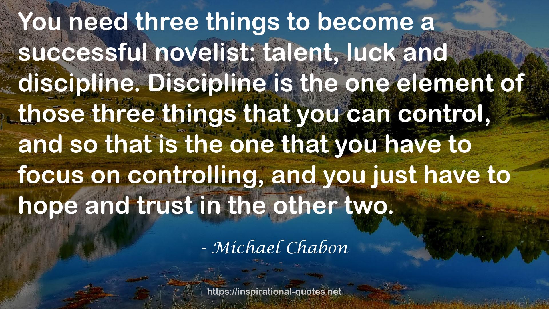 those three things  QUOTES