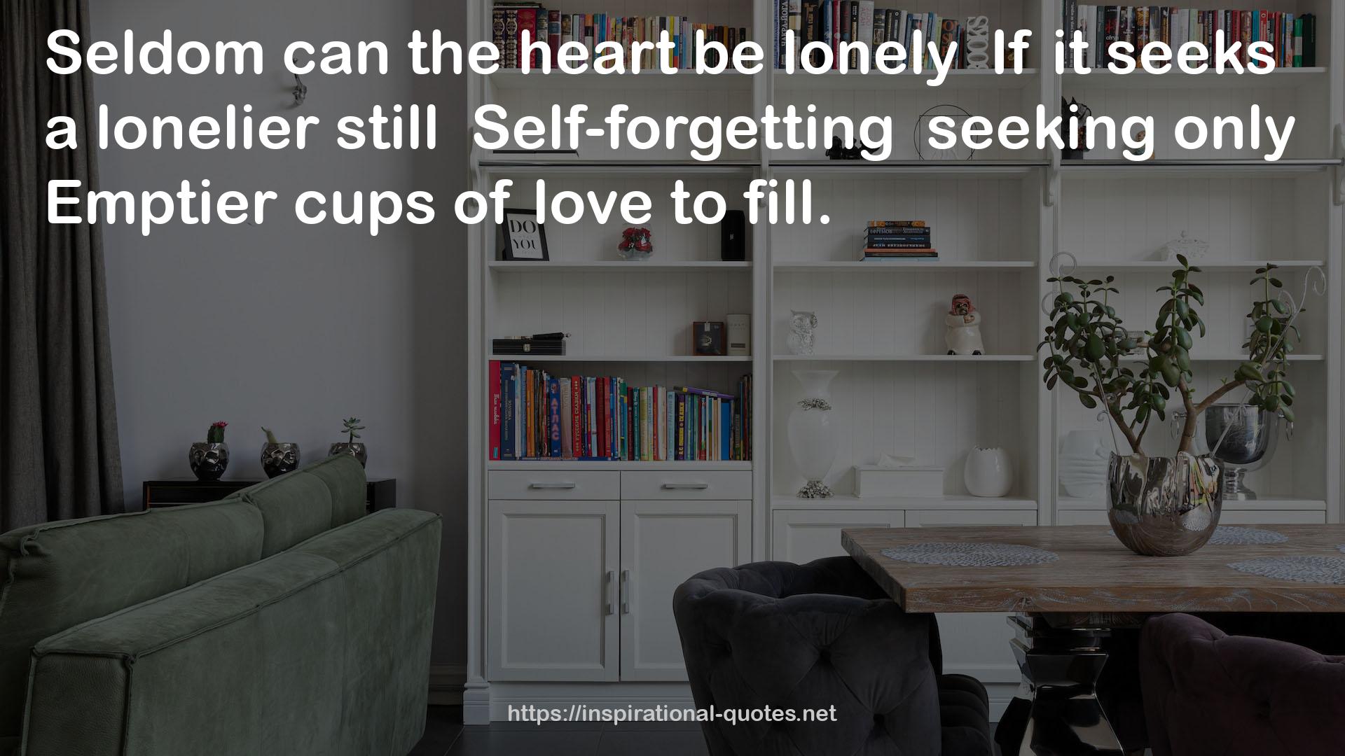 a lonelier  QUOTES