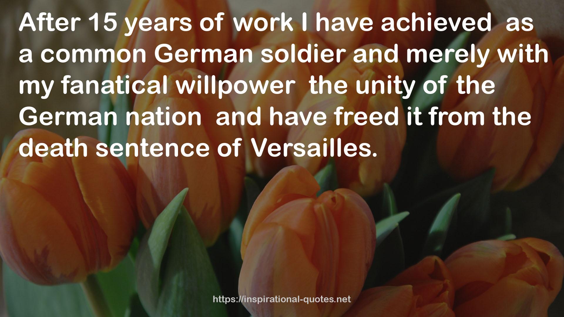 a common German soldier  QUOTES