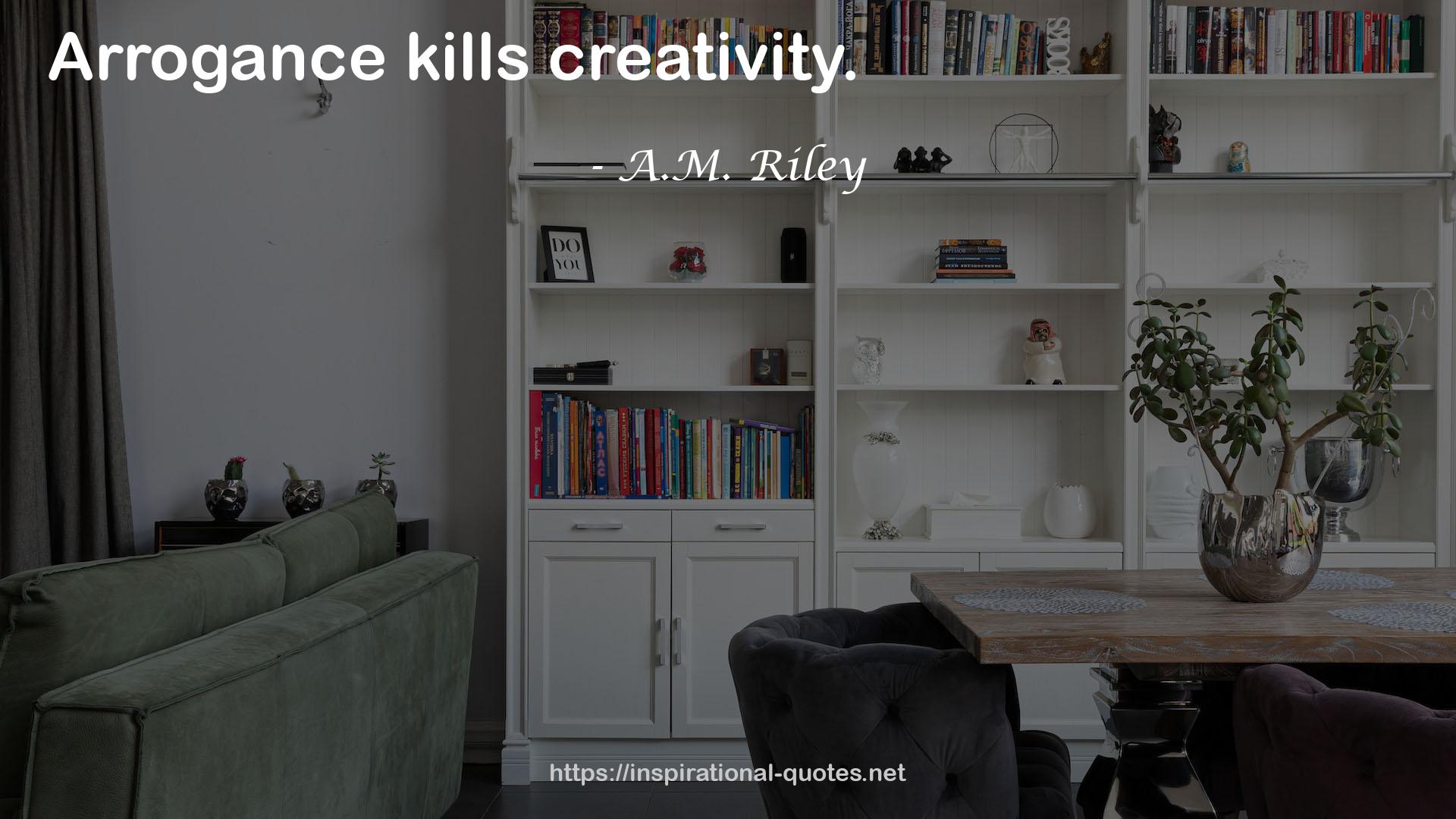 A.M. Riley QUOTES