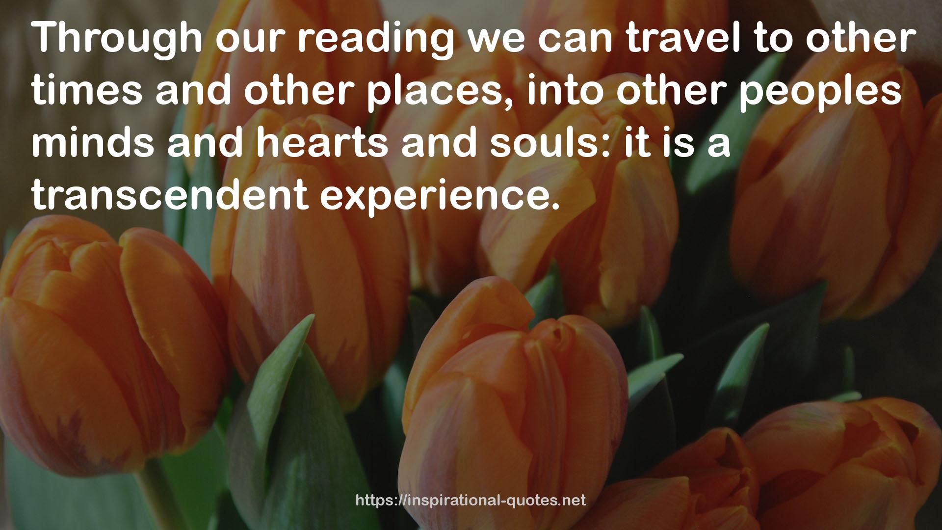 our reading  QUOTES