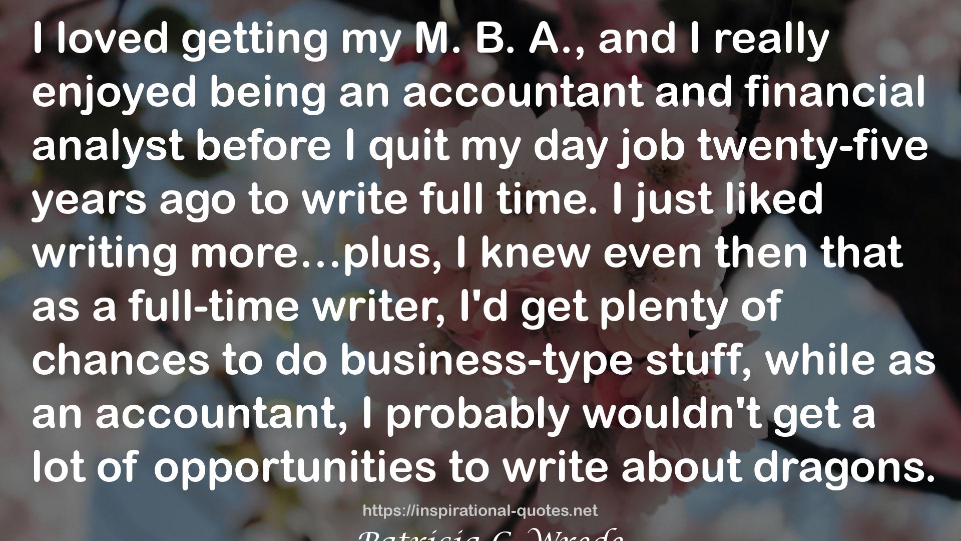 an accountant  QUOTES