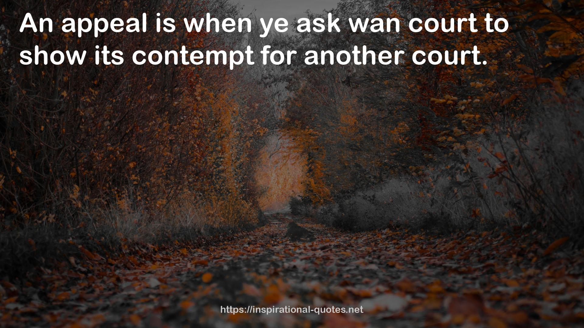 wan court  QUOTES