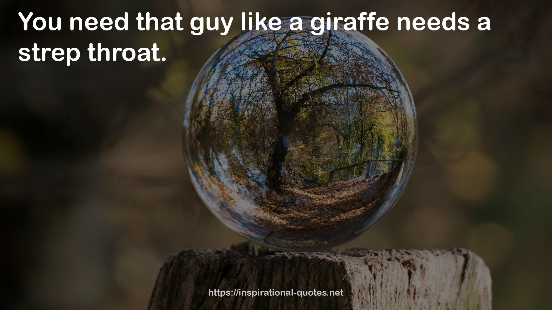 giraffe  QUOTES