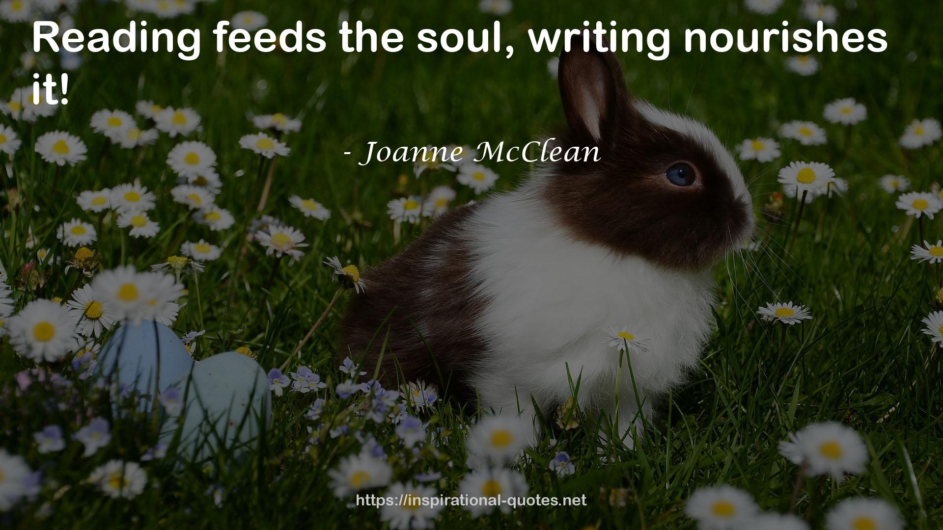 Joanne McClean QUOTES