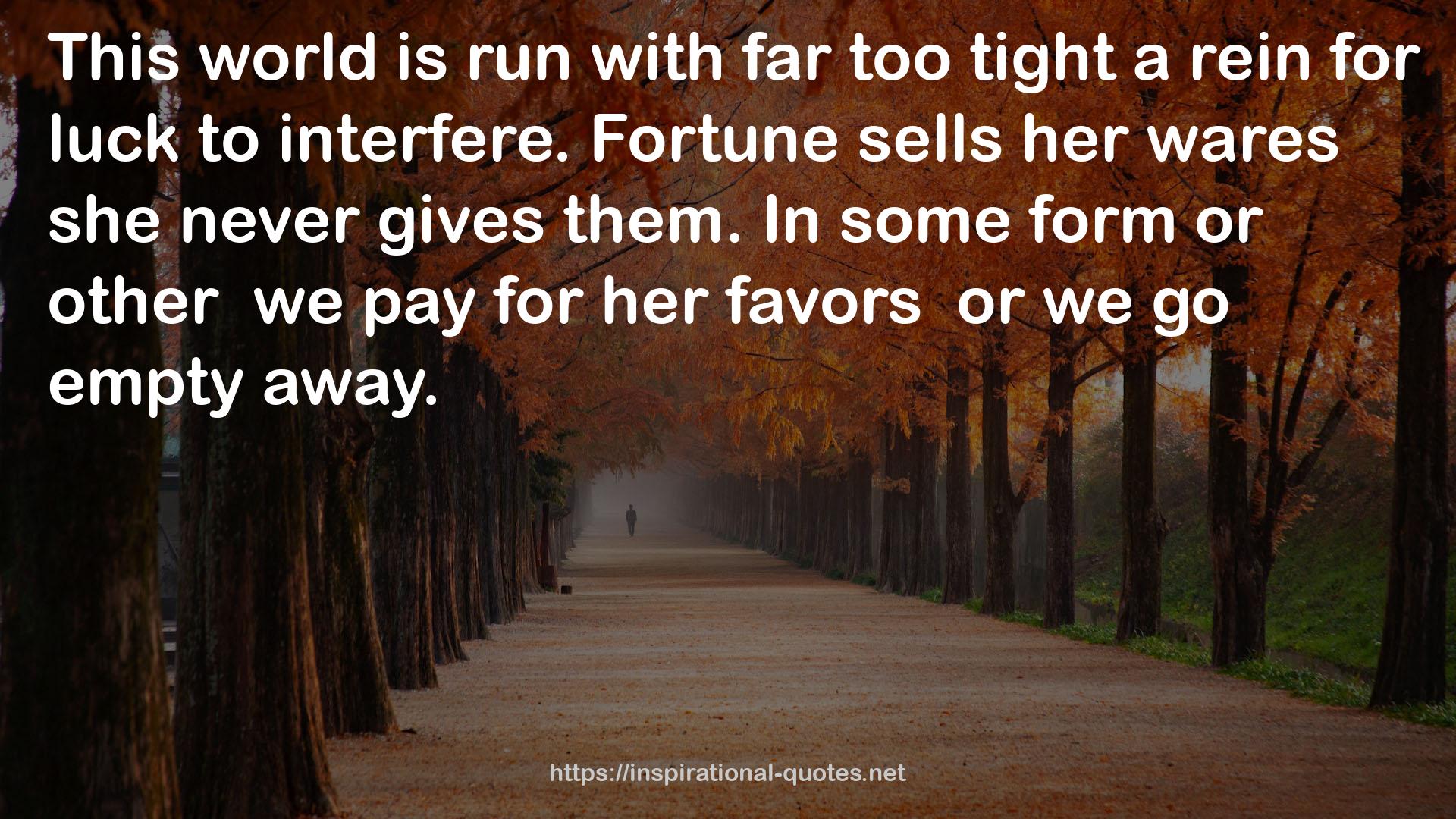 her favors  QUOTES