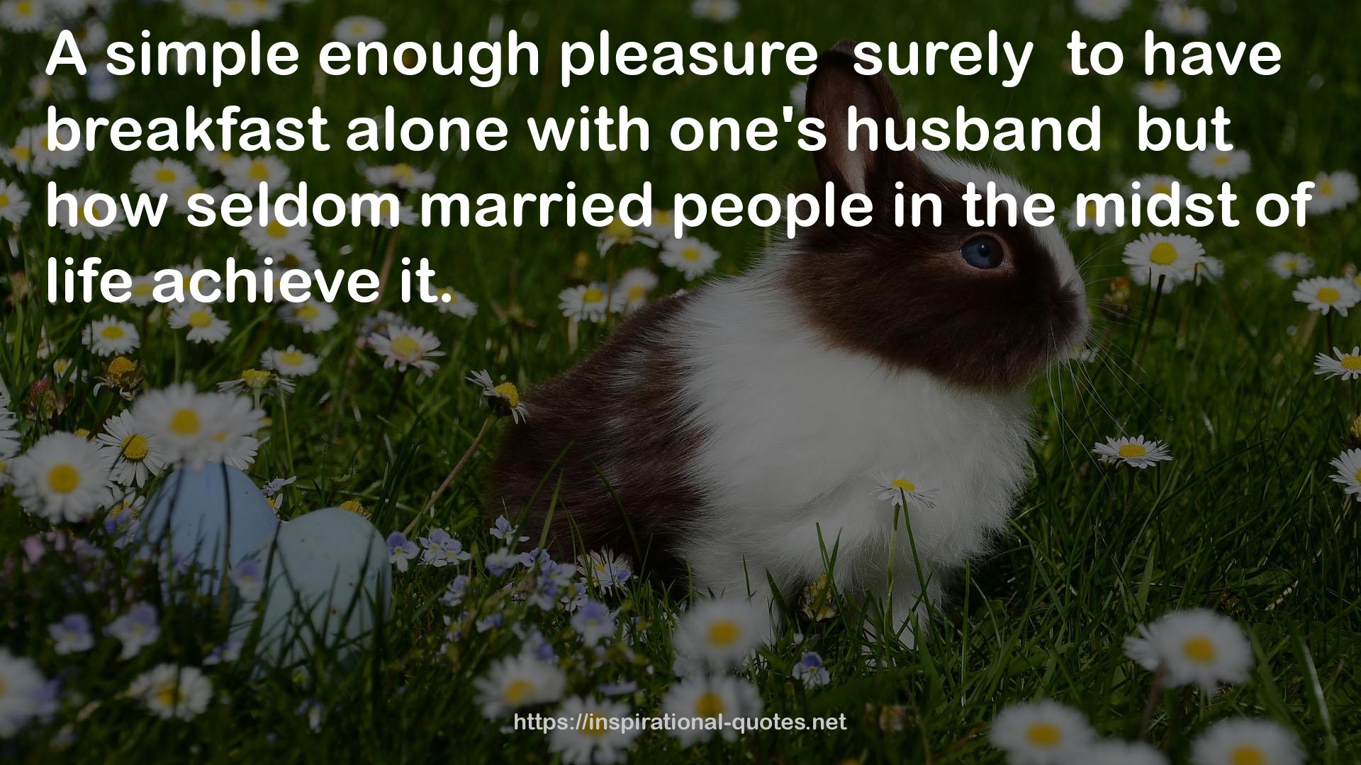 how seldom married people  QUOTES