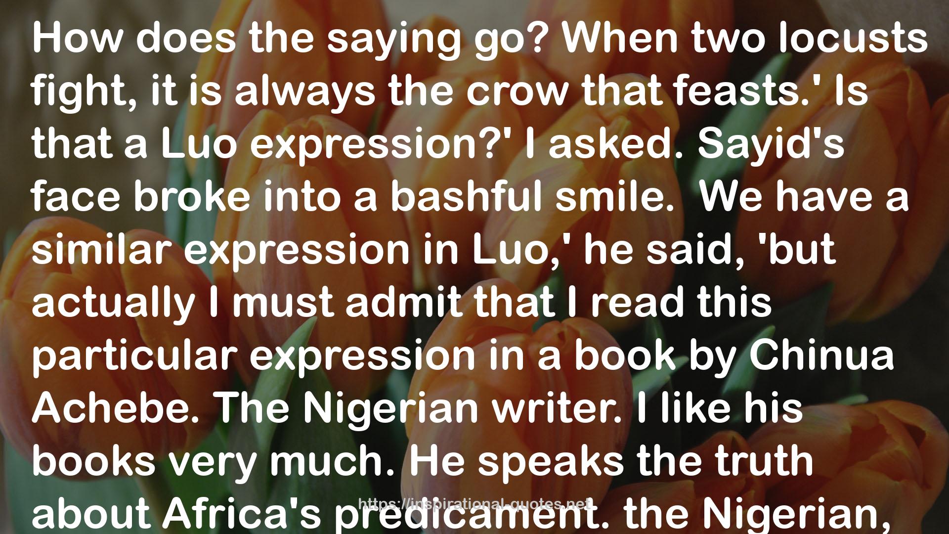 Nigerian  QUOTES