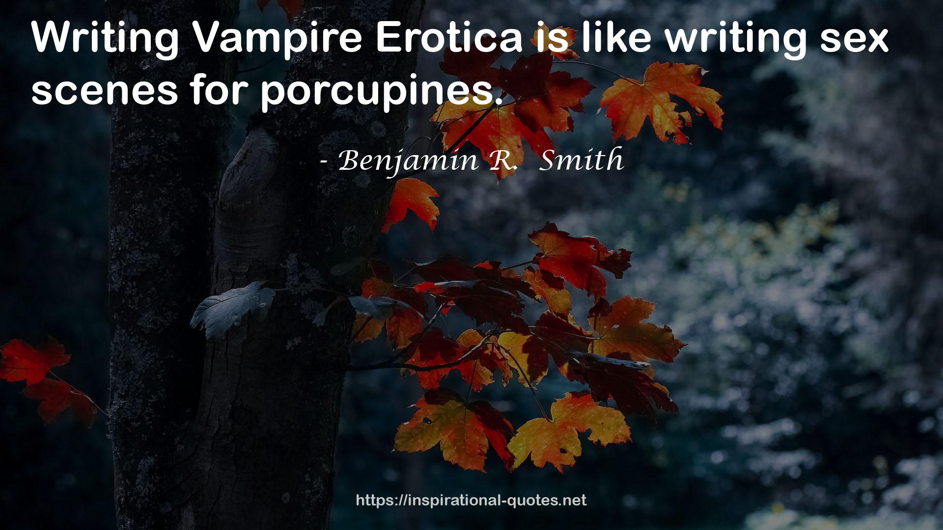 Vampire Erotica  QUOTES