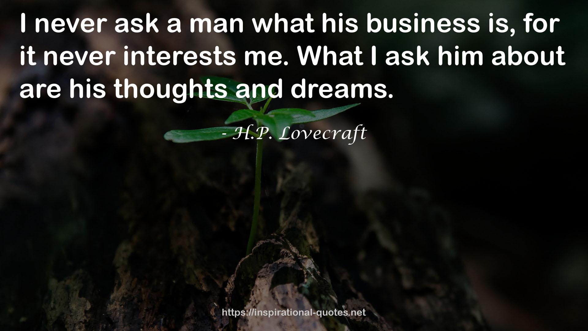 his business  QUOTES