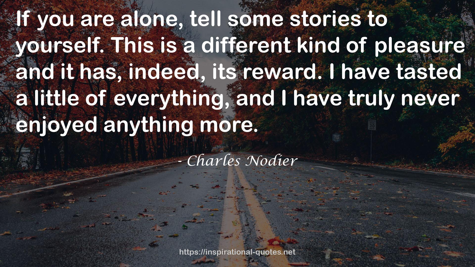 Charles Nodier QUOTES