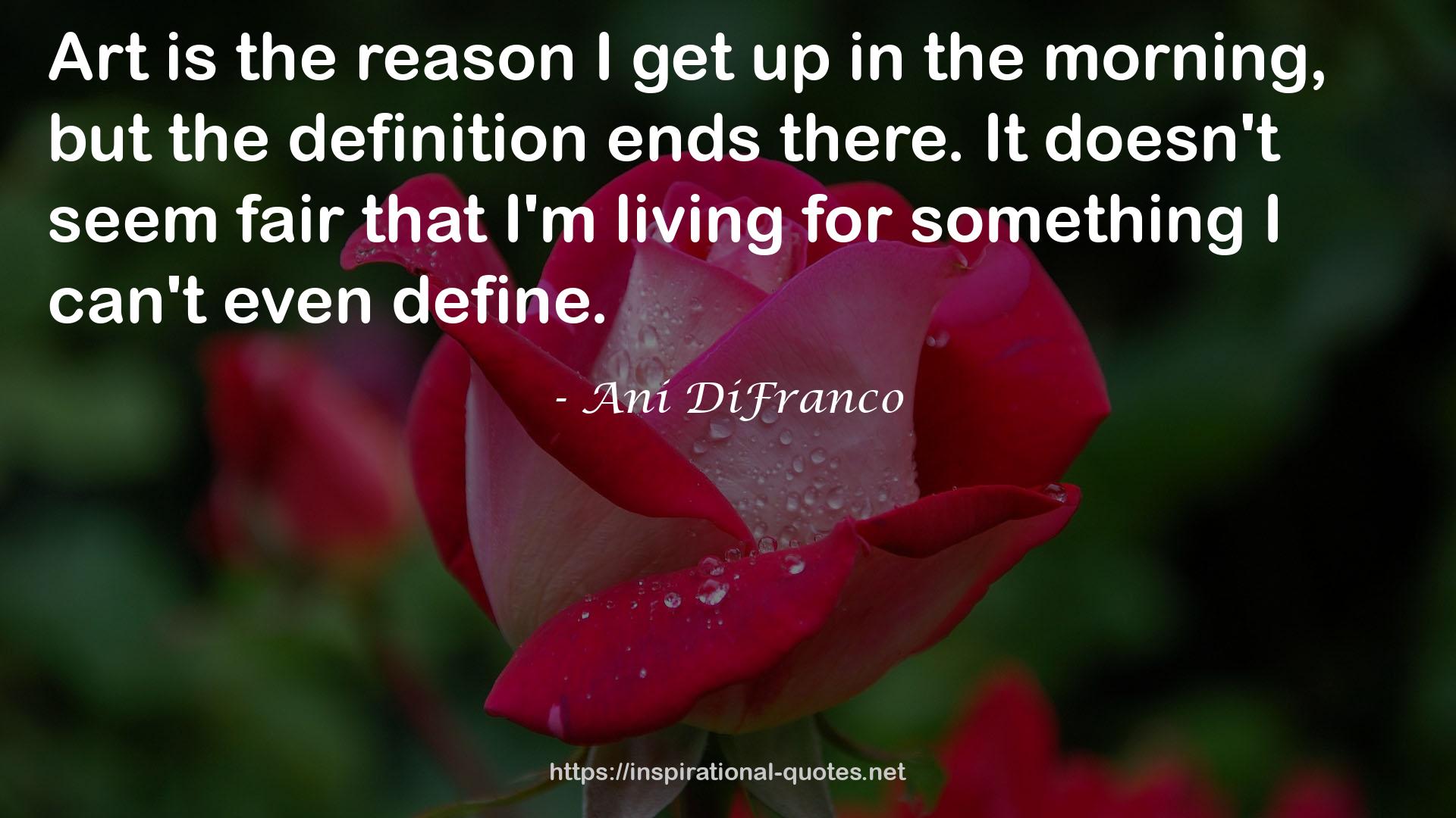 Ani DiFranco QUOTES