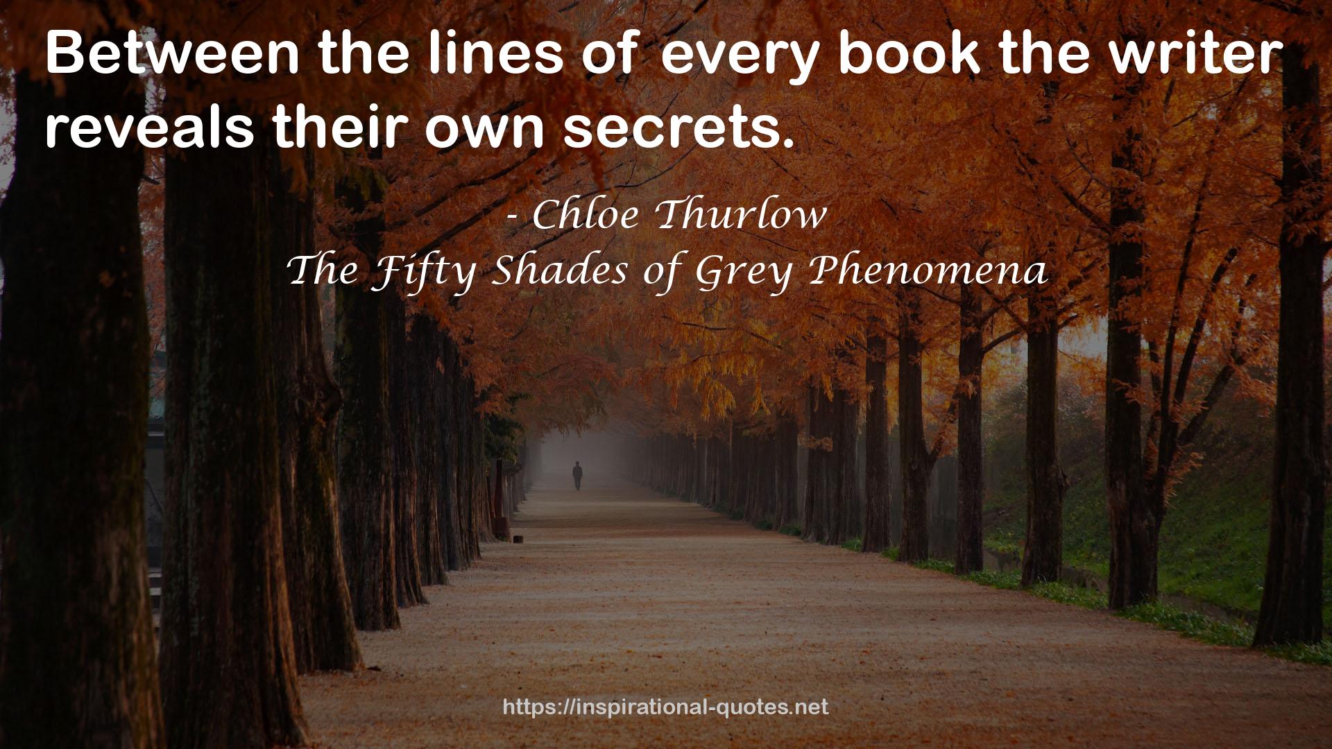 The Fifty Shades of Grey Phenomena QUOTES
