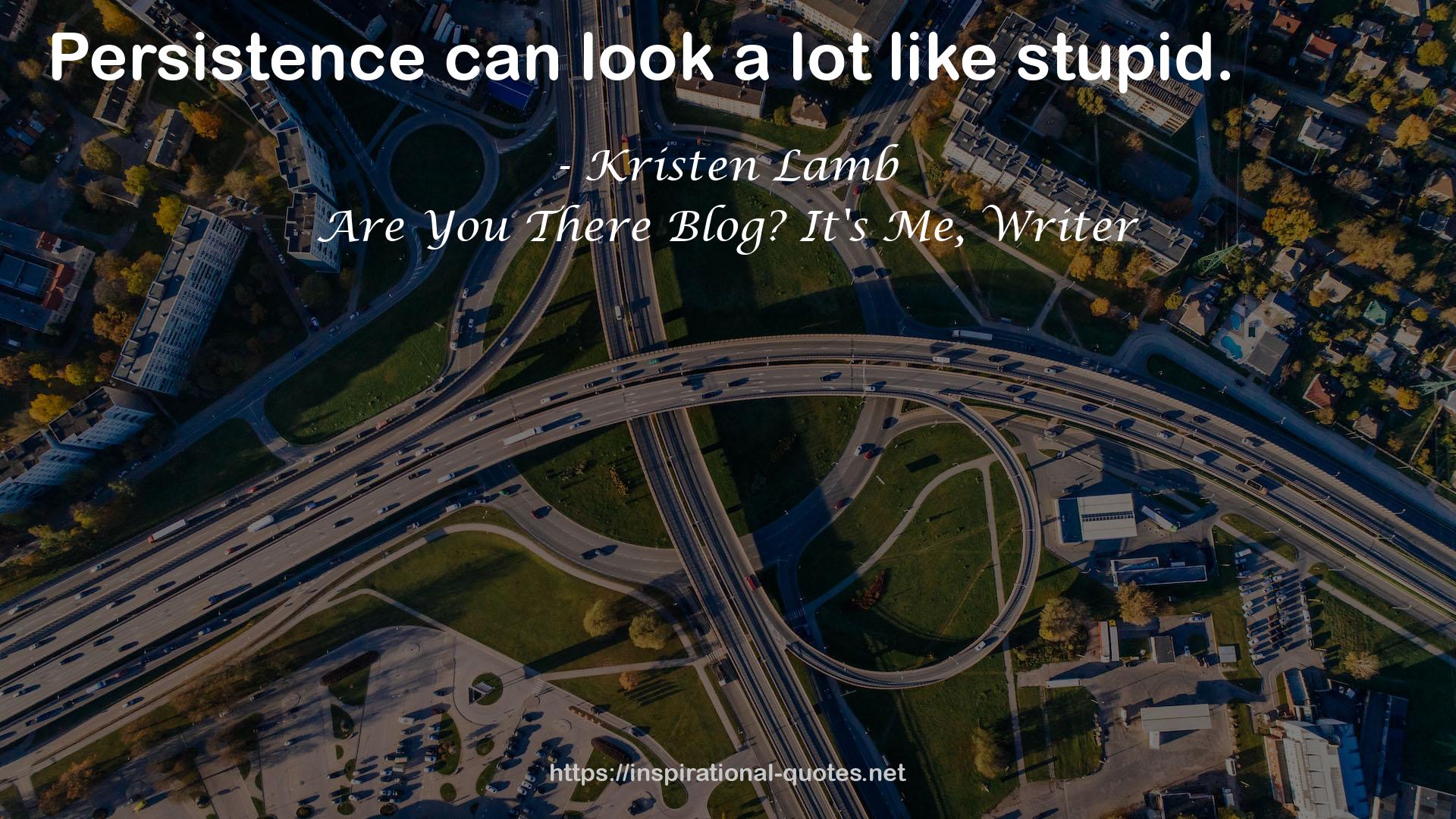 Are You There Blog? It's Me, Writer QUOTES