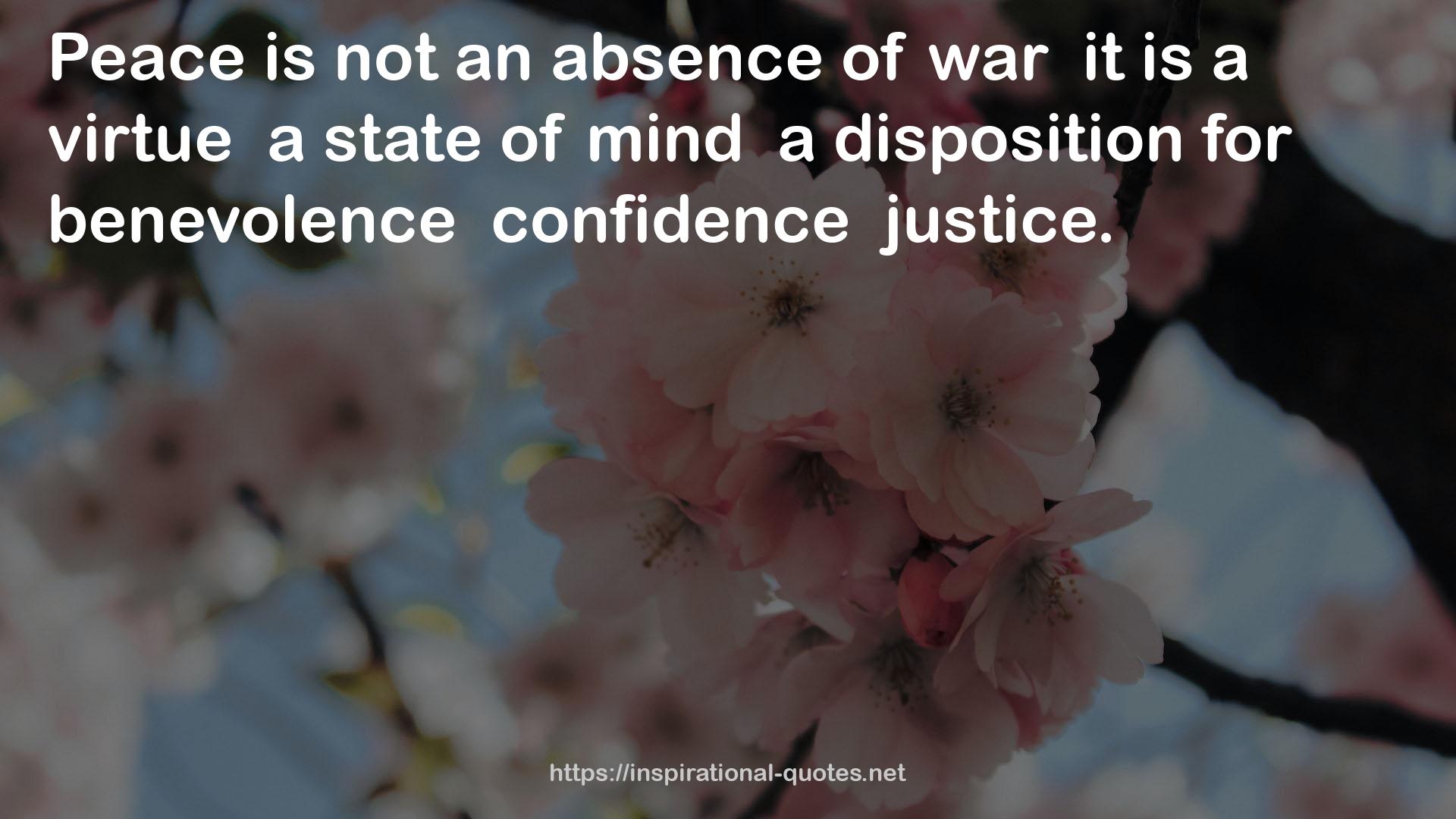 benevolence  confidence  QUOTES