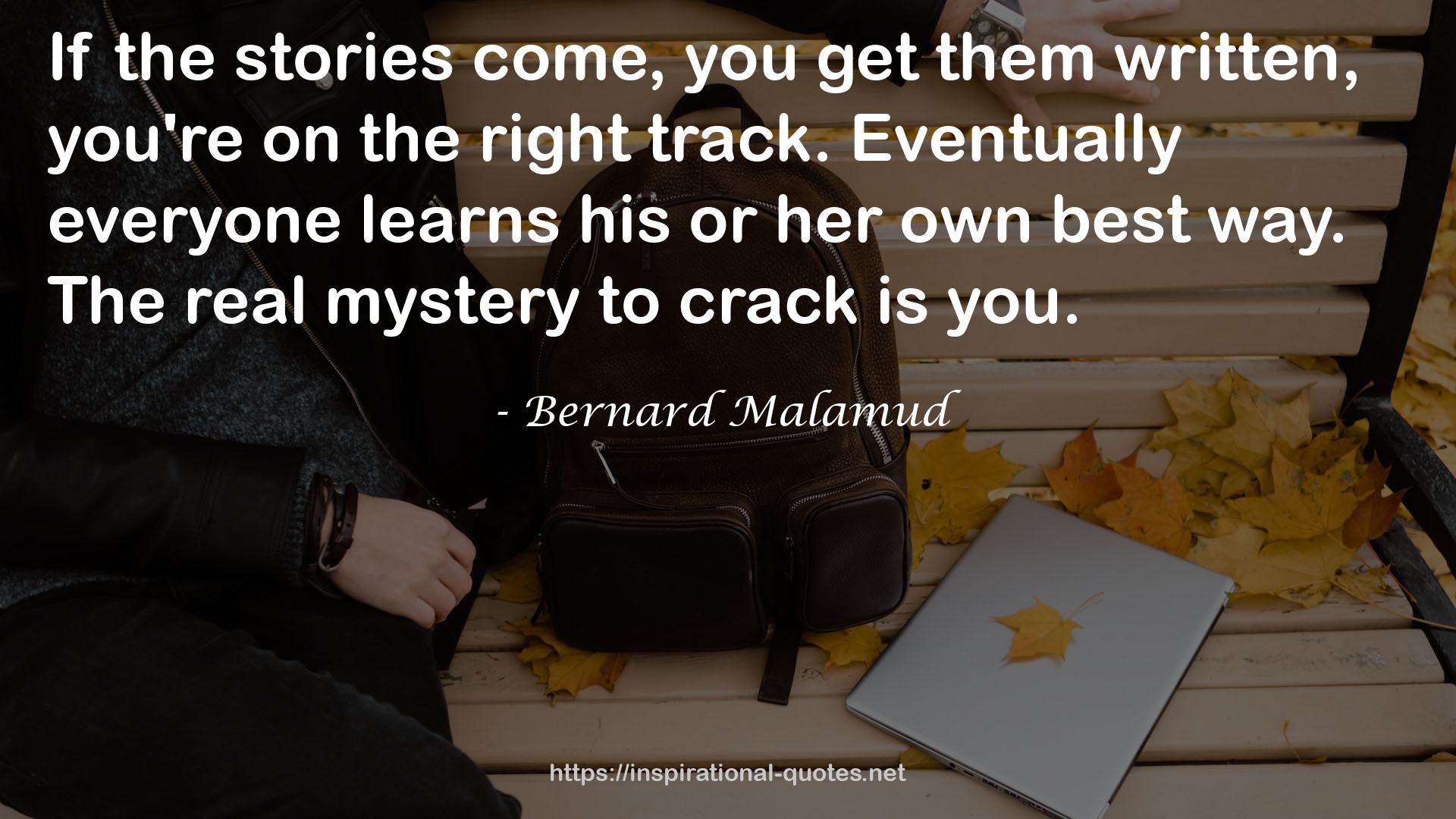 Bernard Malamud QUOTES