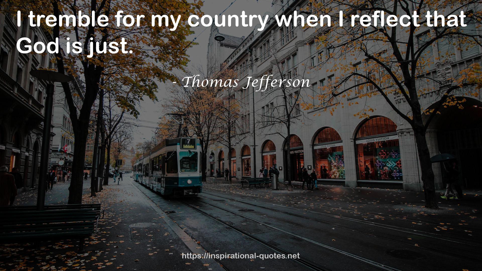 Thomas Jefferson QUOTES